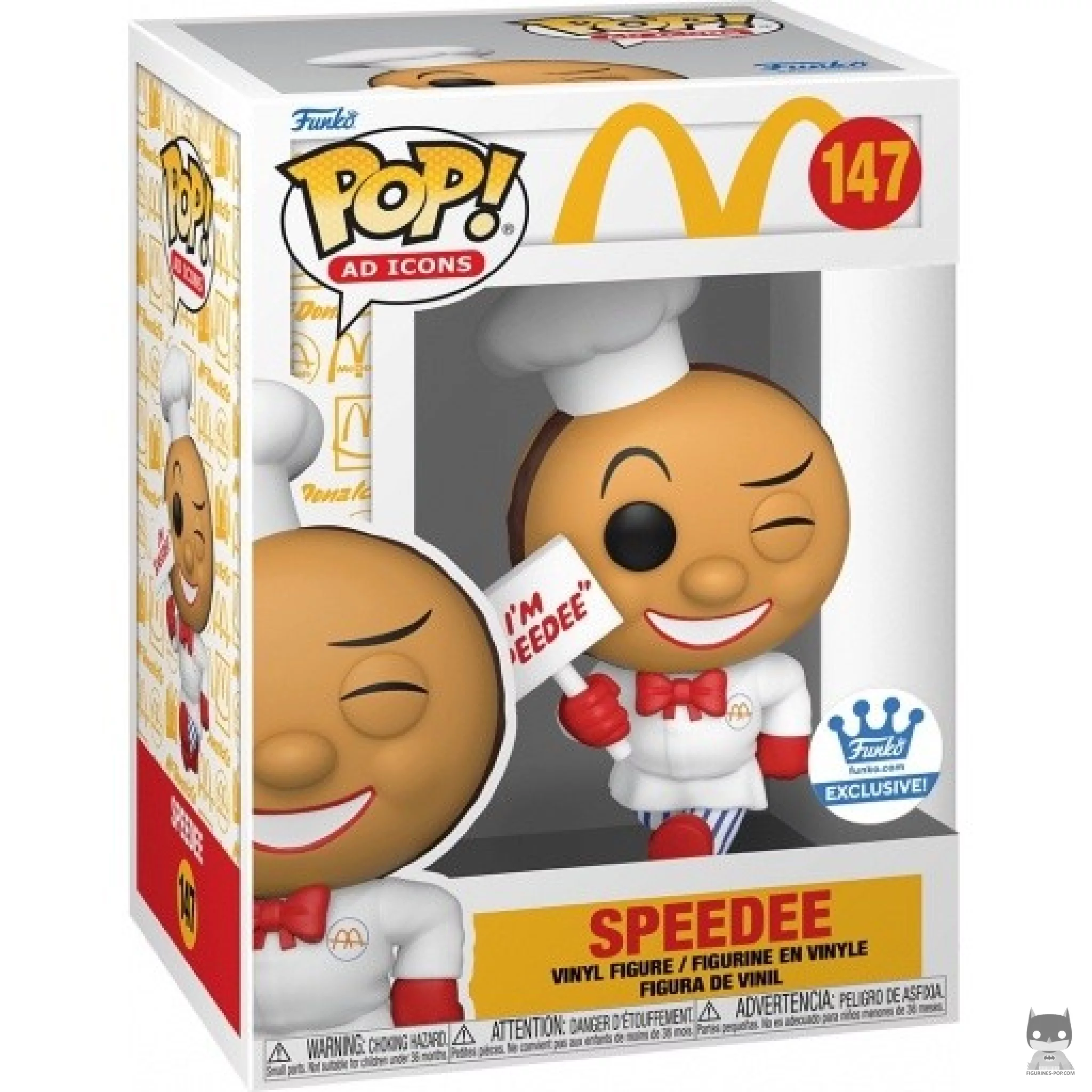 Figura Funko Pop! Speedee en su caja