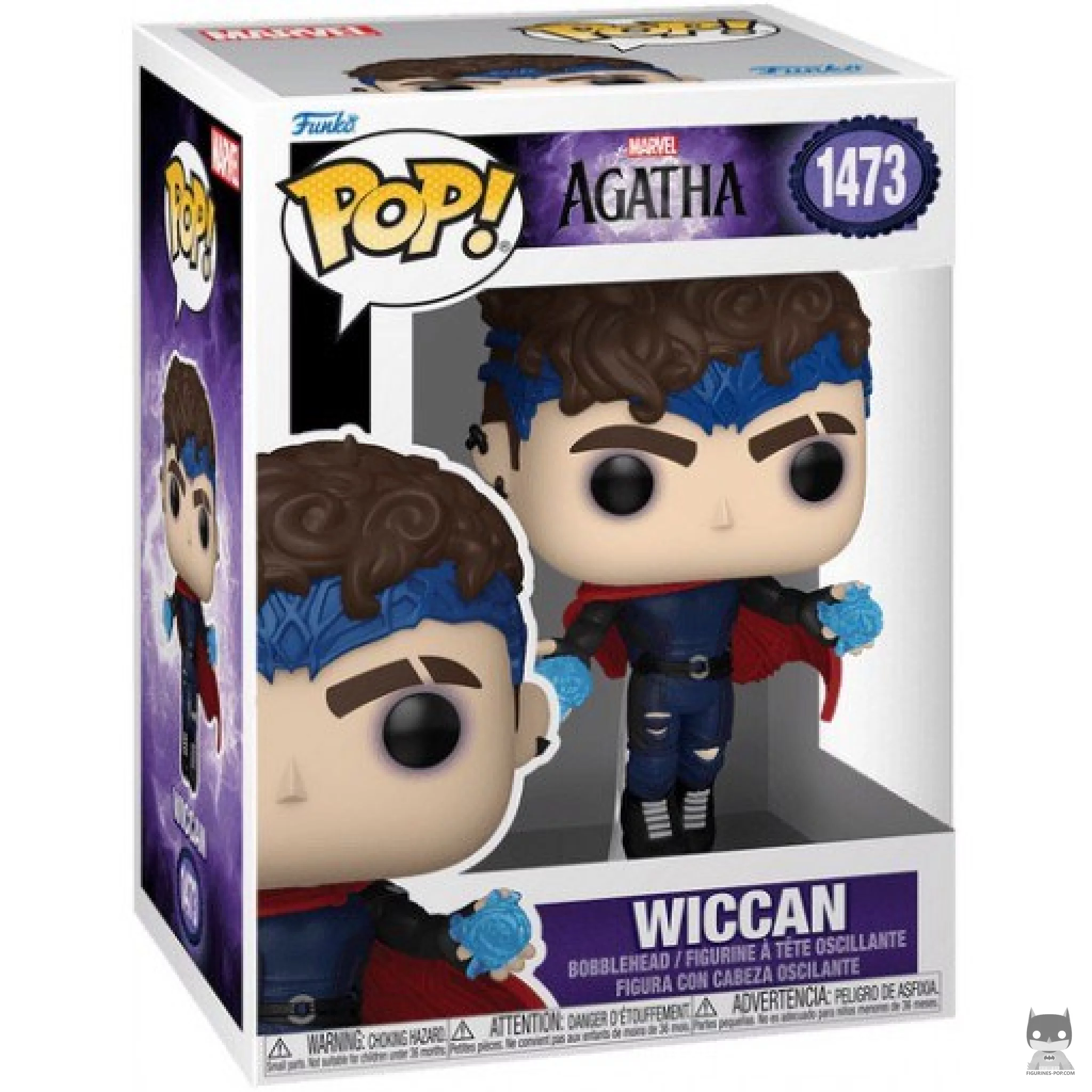 Figura Funko Pop! Wiccan en su caja