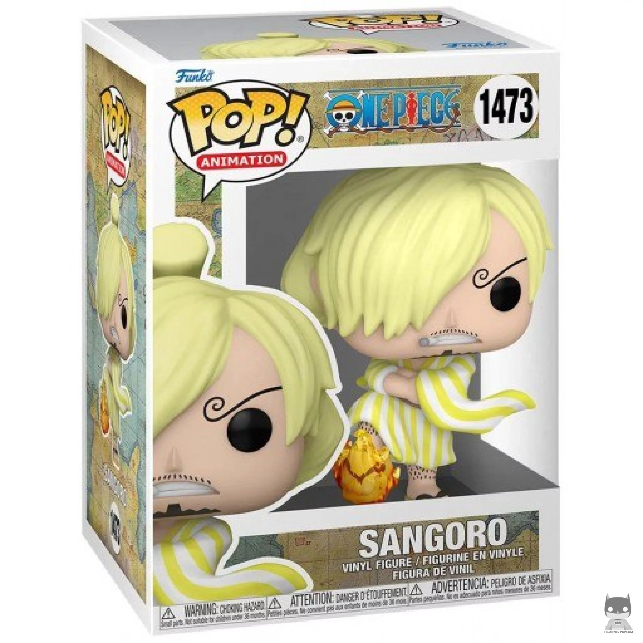 Figura Funko Pop! Sangoro en su caja