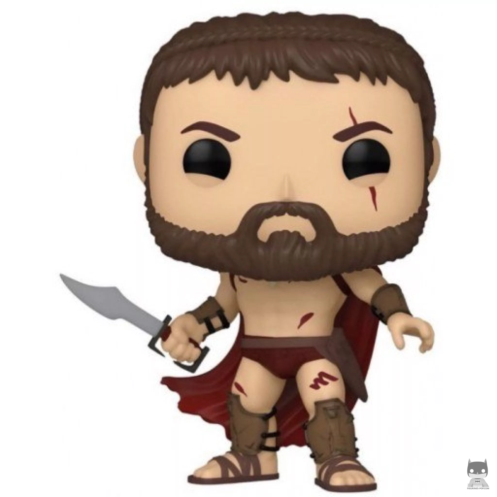 Figura Funko Pop! Leonidas (300) (Ensangrentado) (Warner Bros 100)