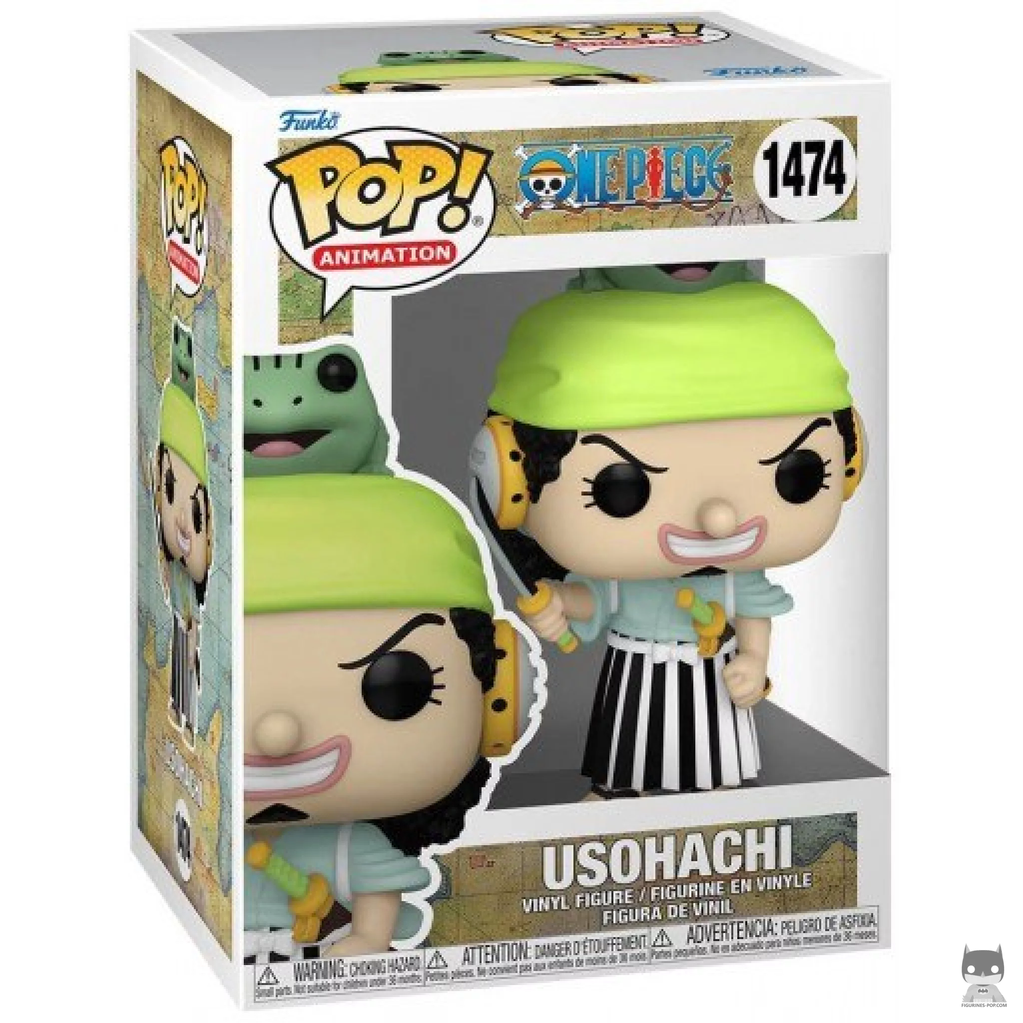 Figura Funko Pop! Usohachi en su caja