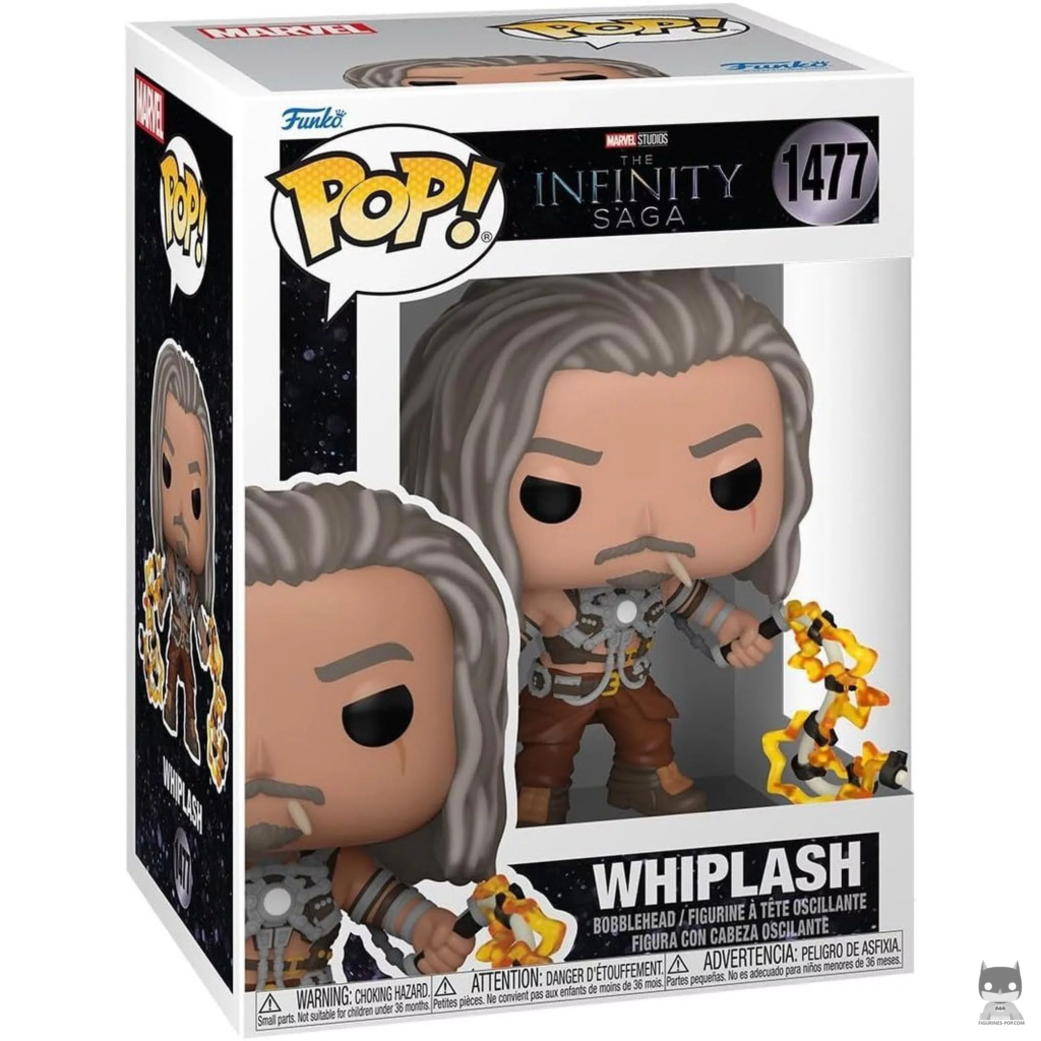 Figura Funko Pop! Whiplash en su caja