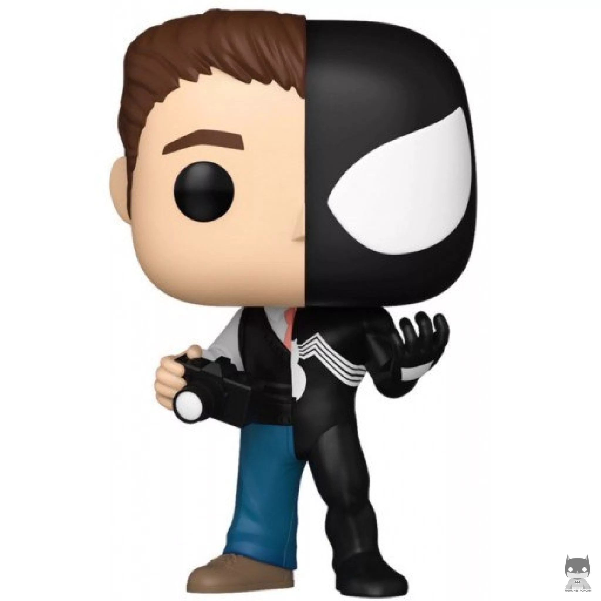 Figura Funko Pop! Peter Parker / Traje simbionte (Chase & Brilla en la oscuridad) (Marvel Comics)