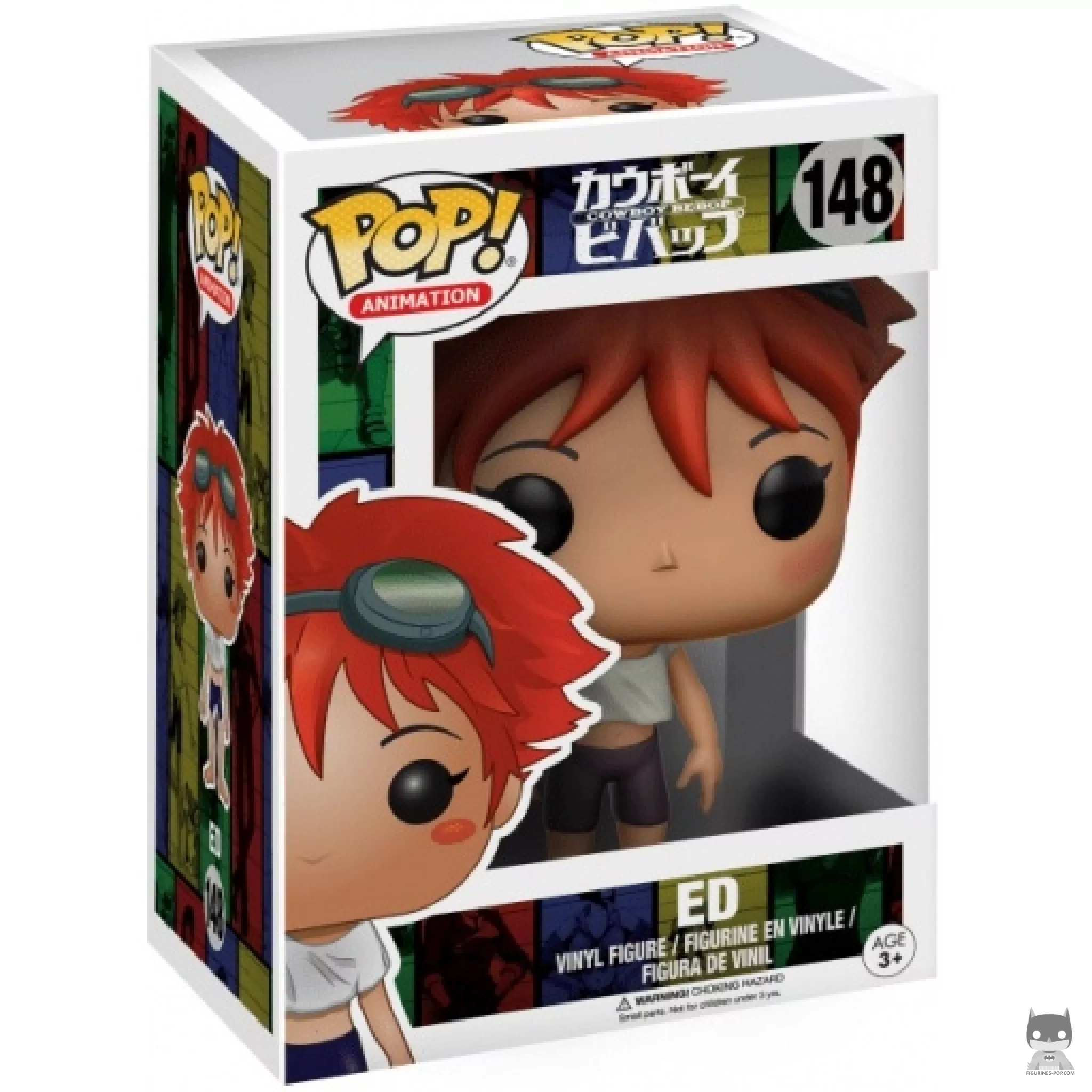 Figura Funko Pop! Ed en su caja