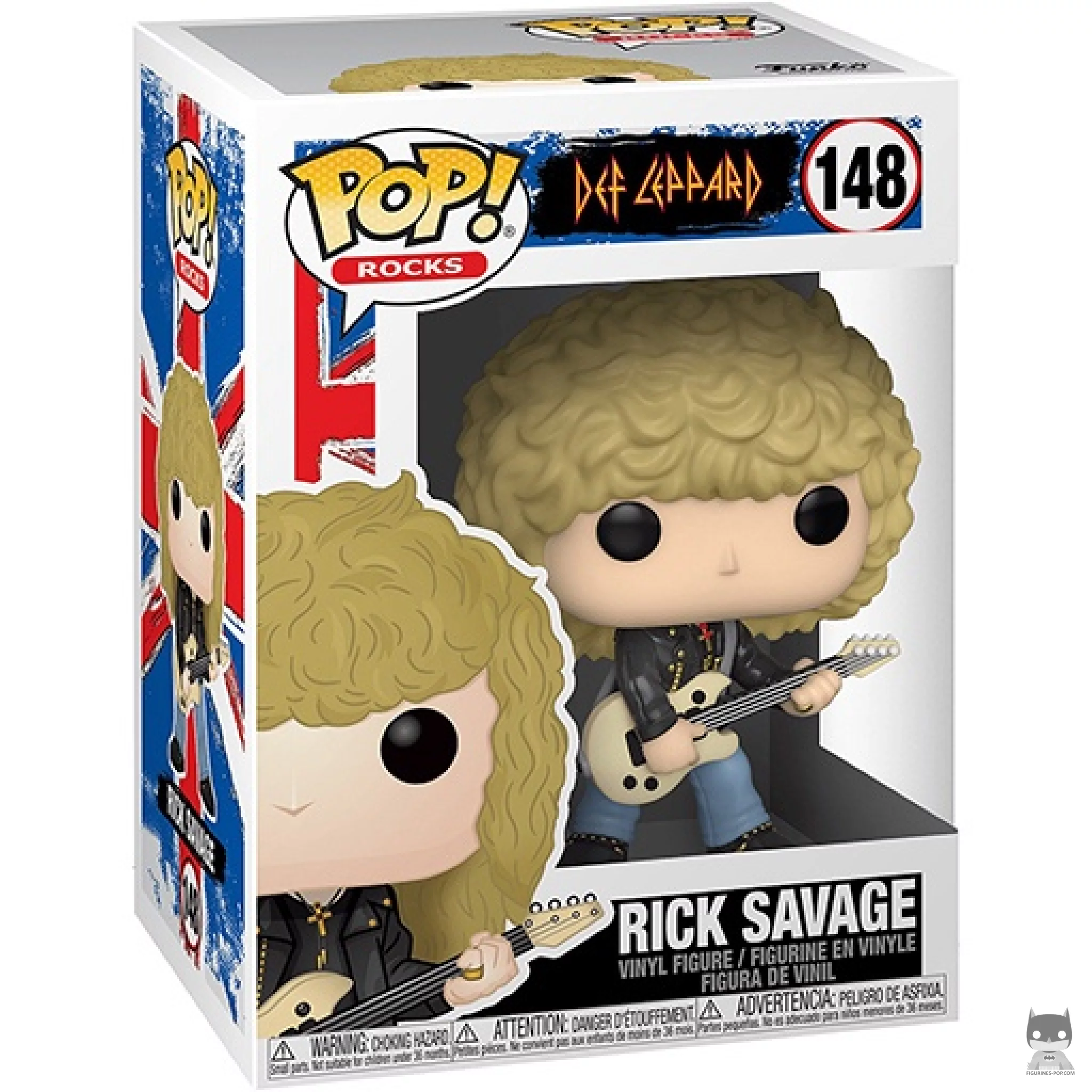 Figura Funko Pop! Rick Savage en su caja