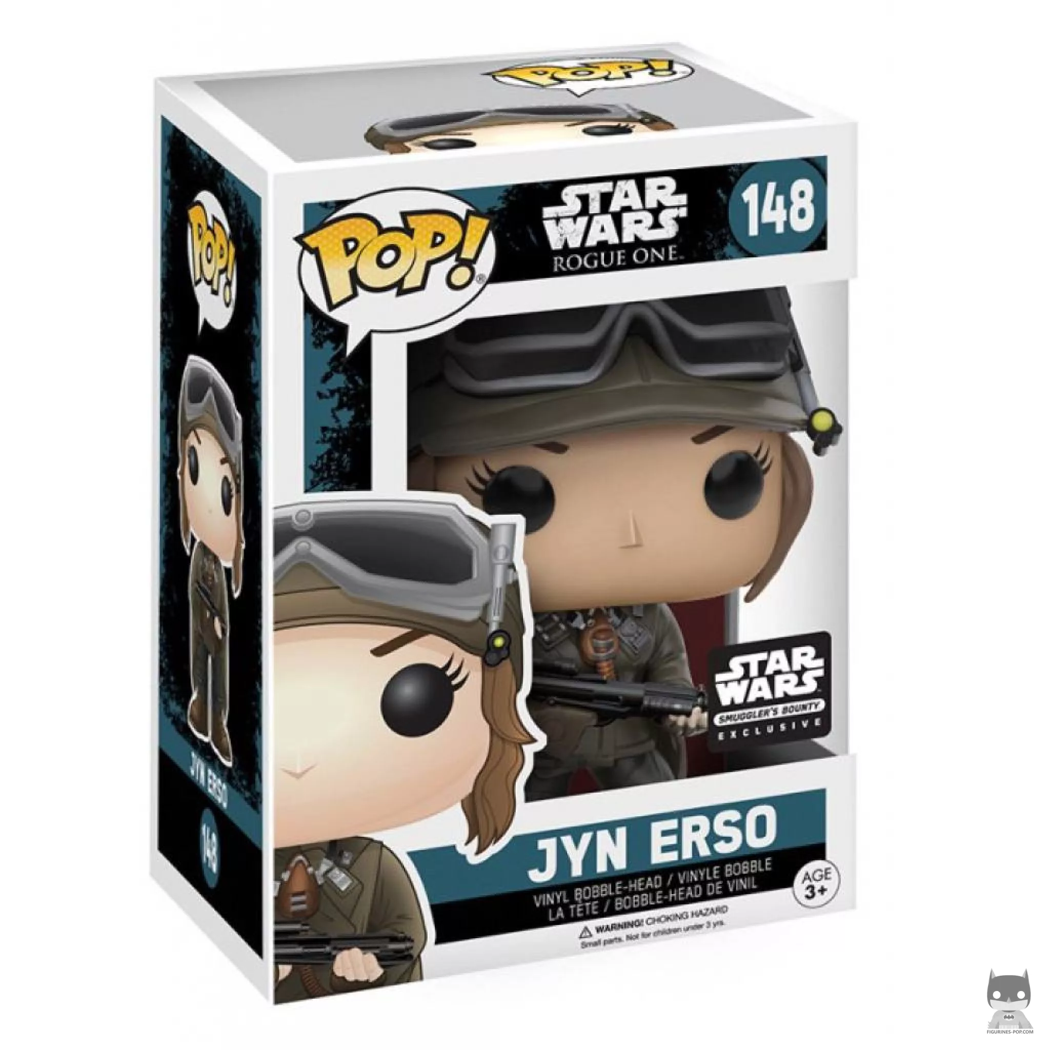 Figura Funko Pop! Jyn Erso en su caja