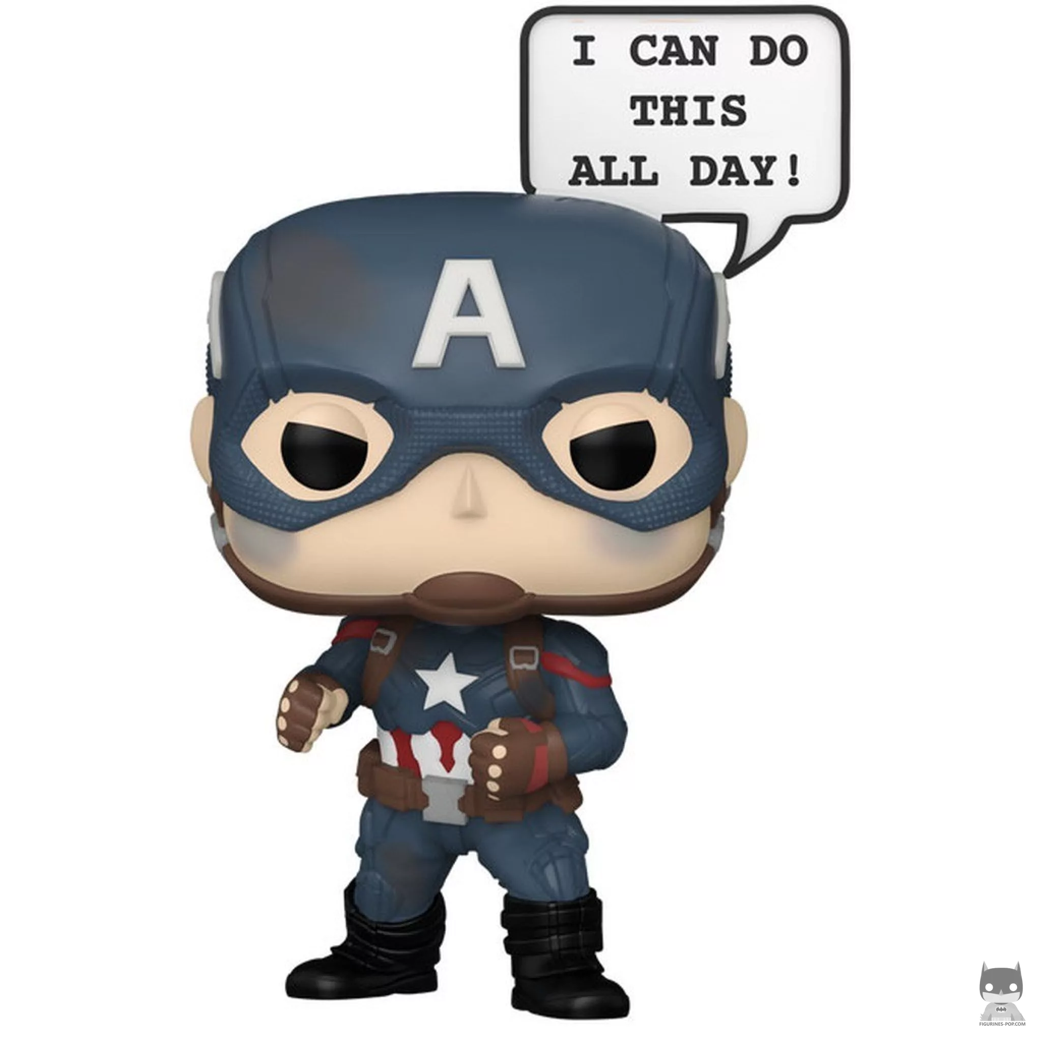 Figura Funko Pop! Capitán América (Podría estar así todo el día) (La saga del Infinito)