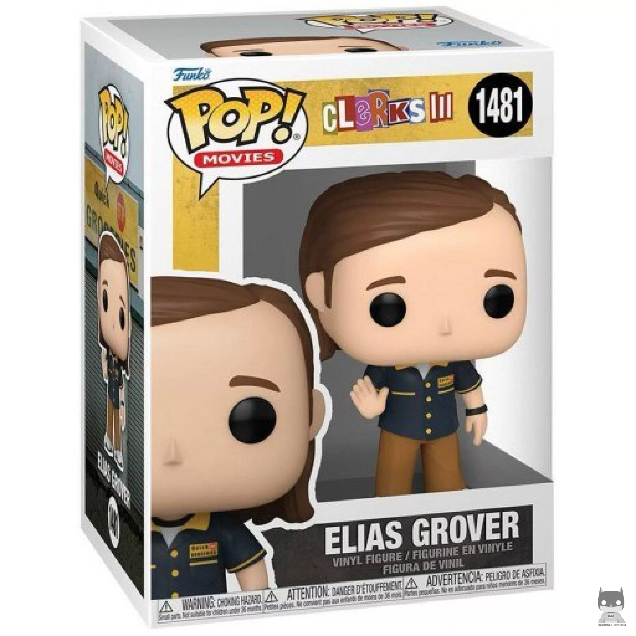 Figura Funko Pop! Elia Grover en su caja
