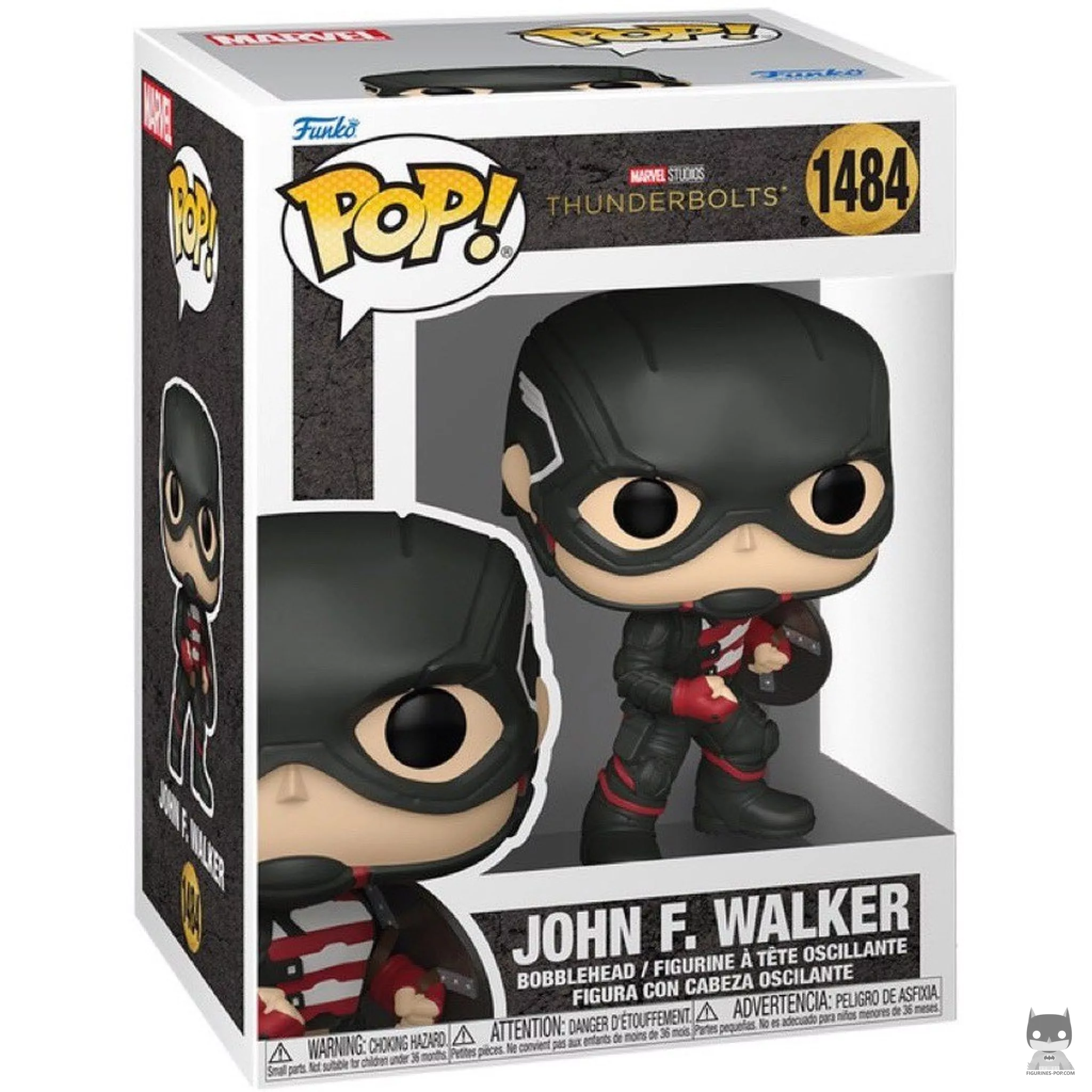 Figura Funko Pop! John F. Walker en su caja