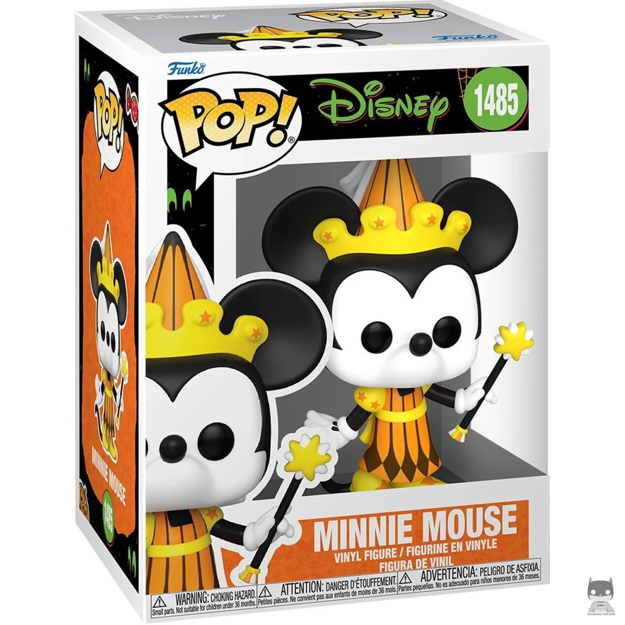 Figura Funko Pop! Minnie Mouse disfrazada de princesa en su caja