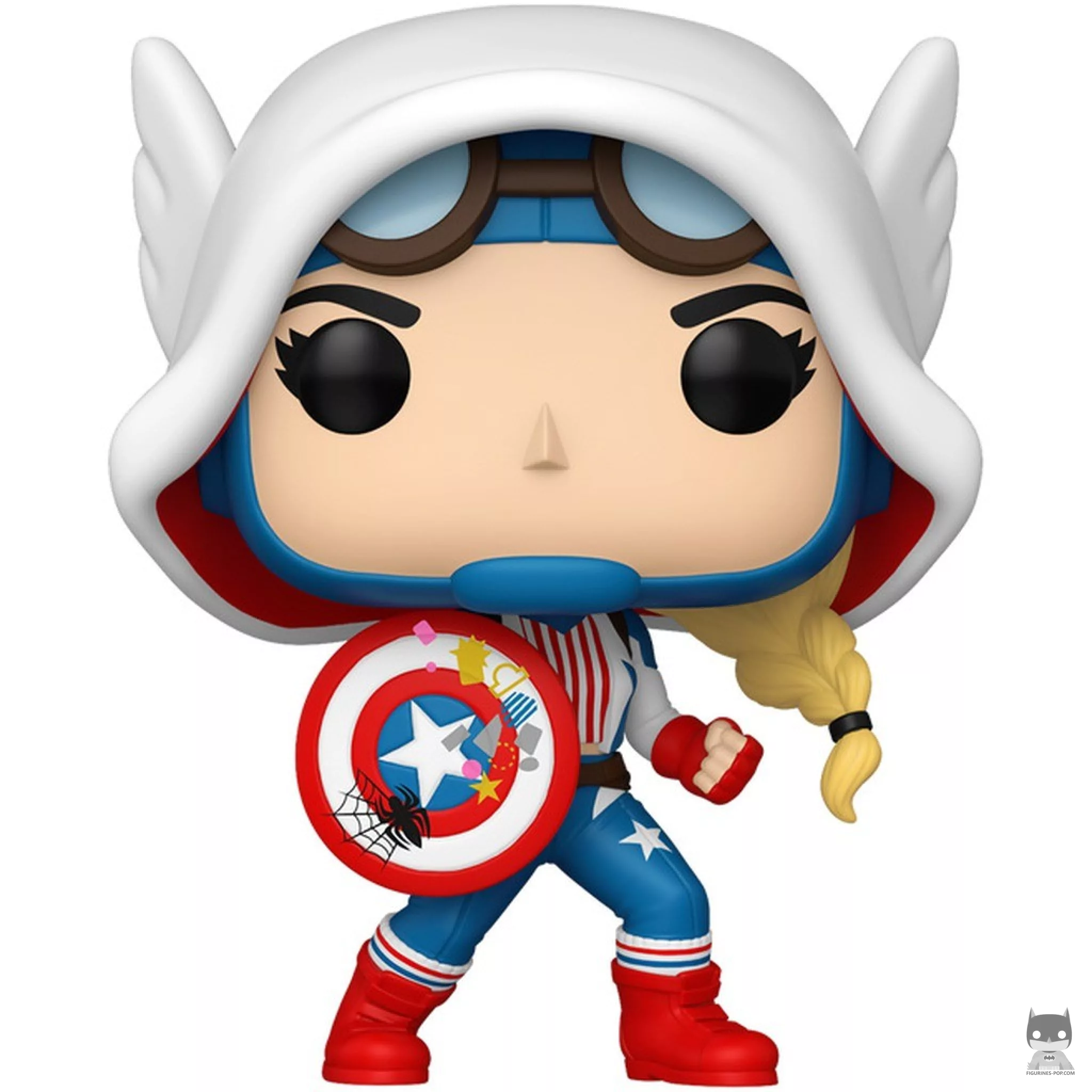 Figura Funko Pop! Cap-Gwen (Marvel Comics)