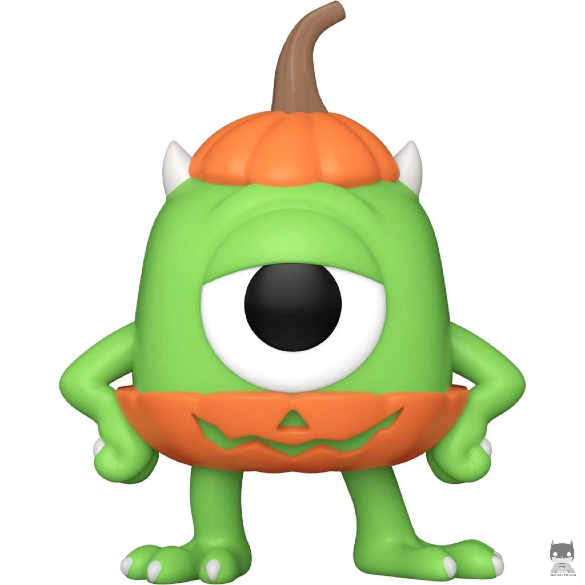 Figura Funko Pop! Mike Wazowski disfrazado de calabaza de Halloween (Monstruos, S.A.)