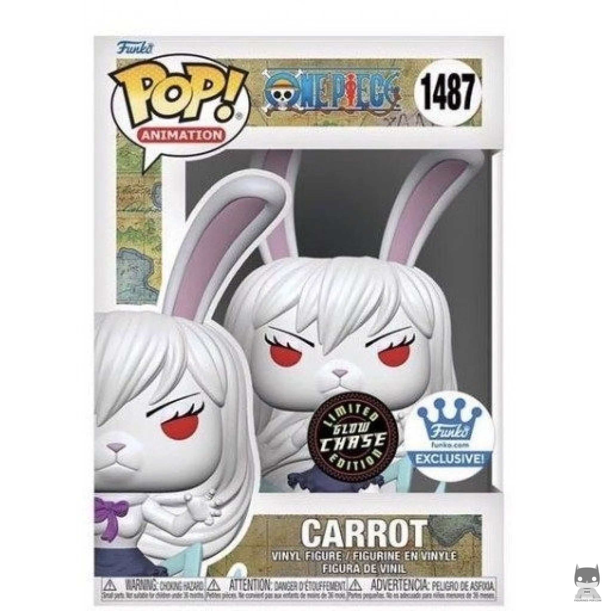 Figura Funko Pop! Carrot (Chase & Brilla en la oscuridad) en su caja