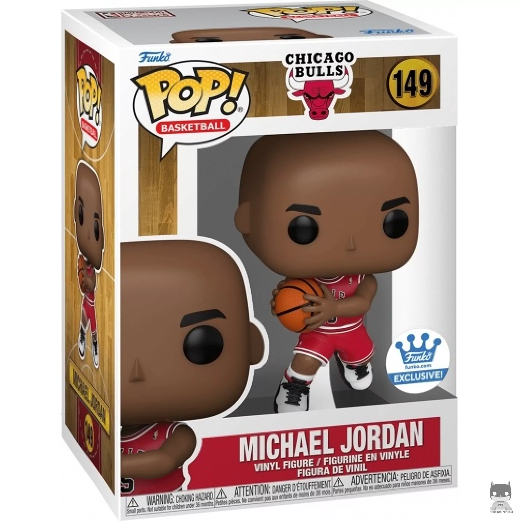Figura Funko Pop! Michael Jordan en su caja