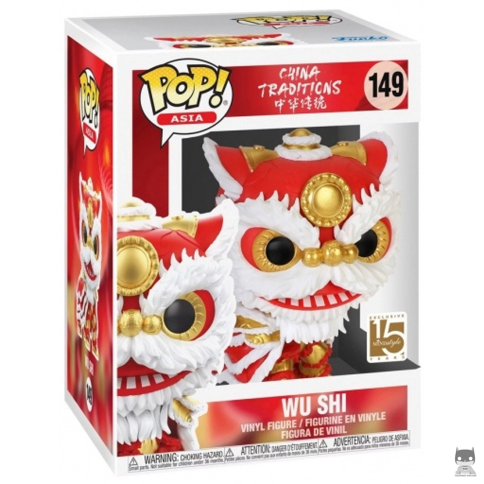 Figura Funko Pop! Wu Shi (Supersized) en su caja