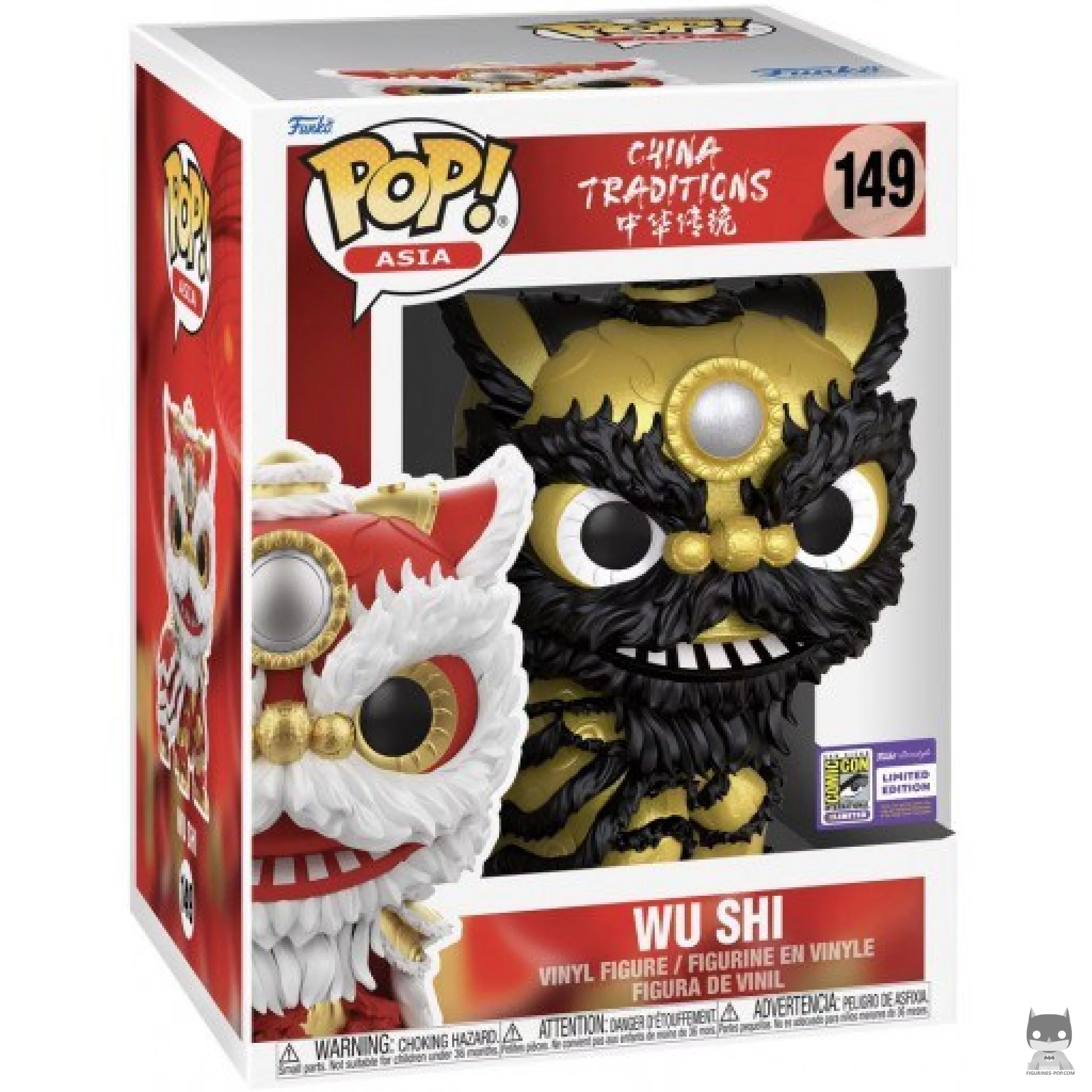 Figura Funko Pop! Wu Shi en su caja