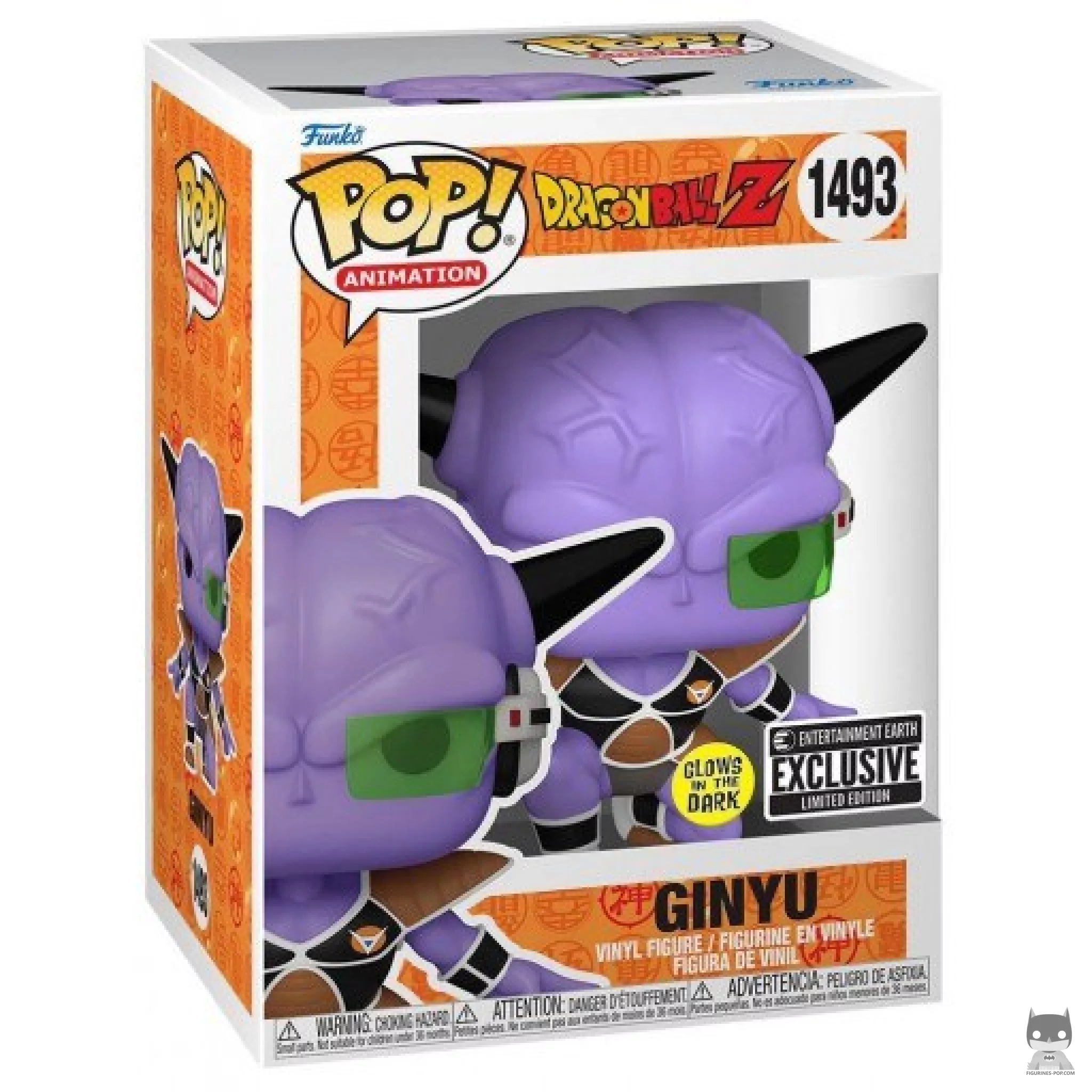Figura Funko Pop! Ginyu (Brilla en la oscuridad) en su caja