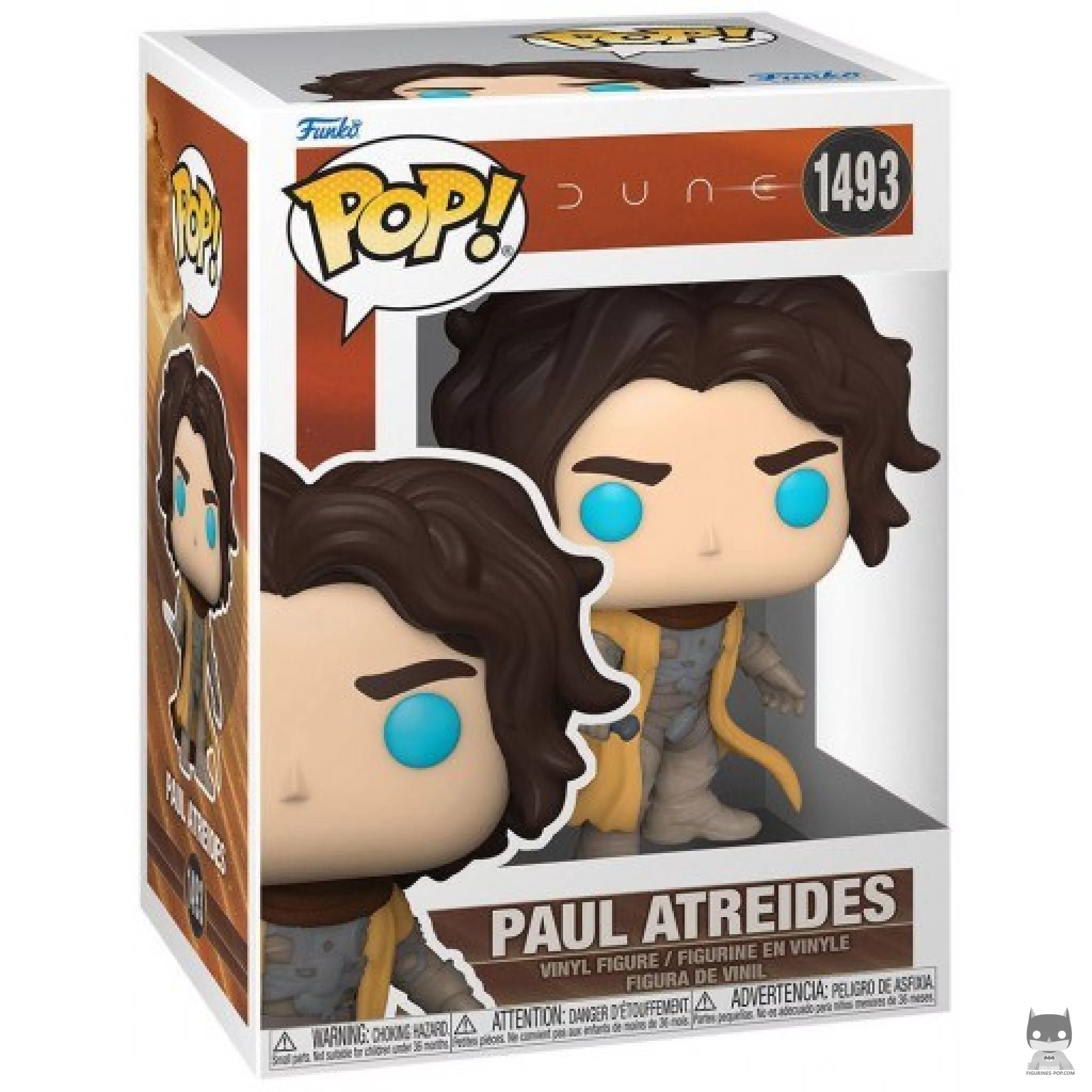 Figura Funko Pop! Paul Atreides en su caja