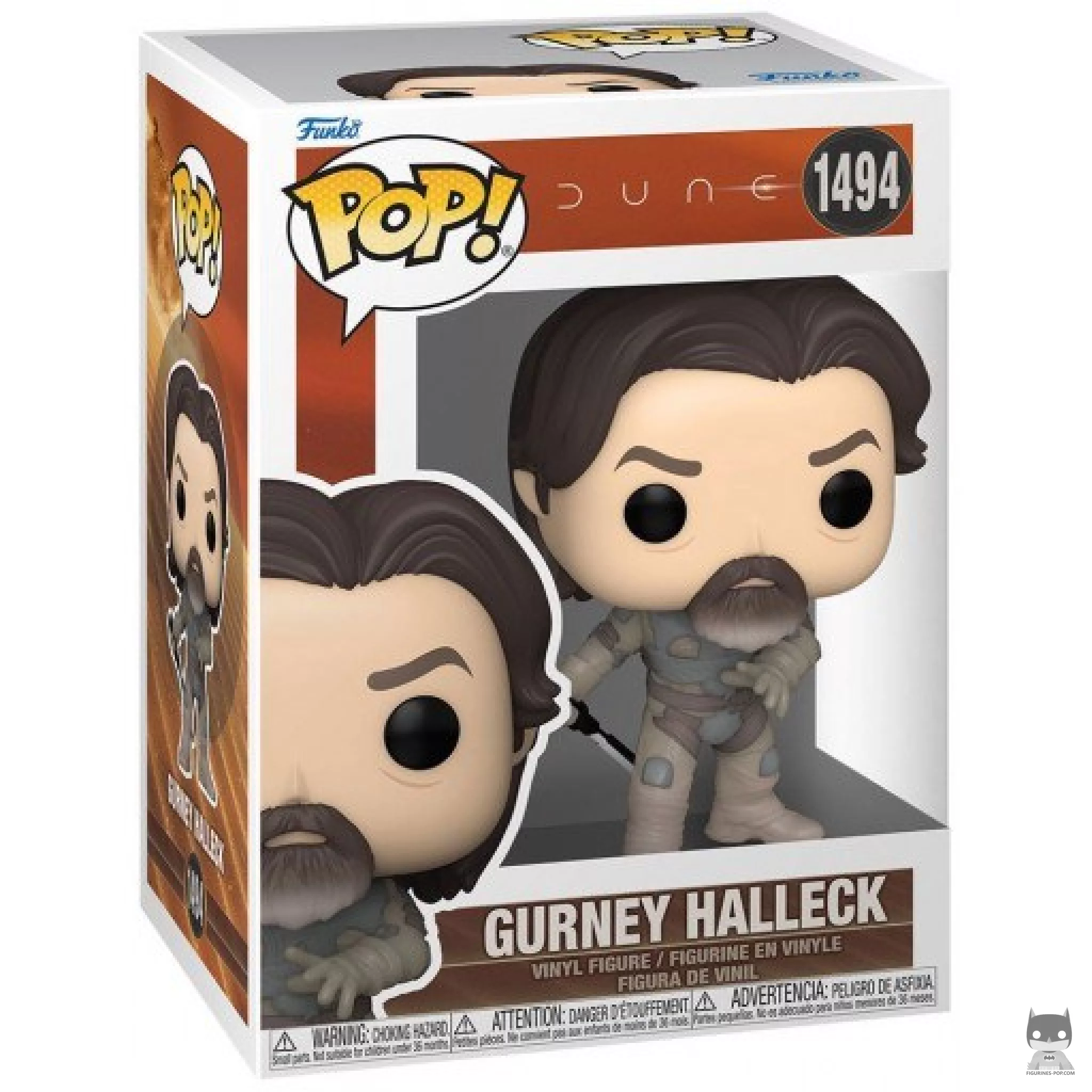Figura Funko Pop! Gurney Halleck en su caja