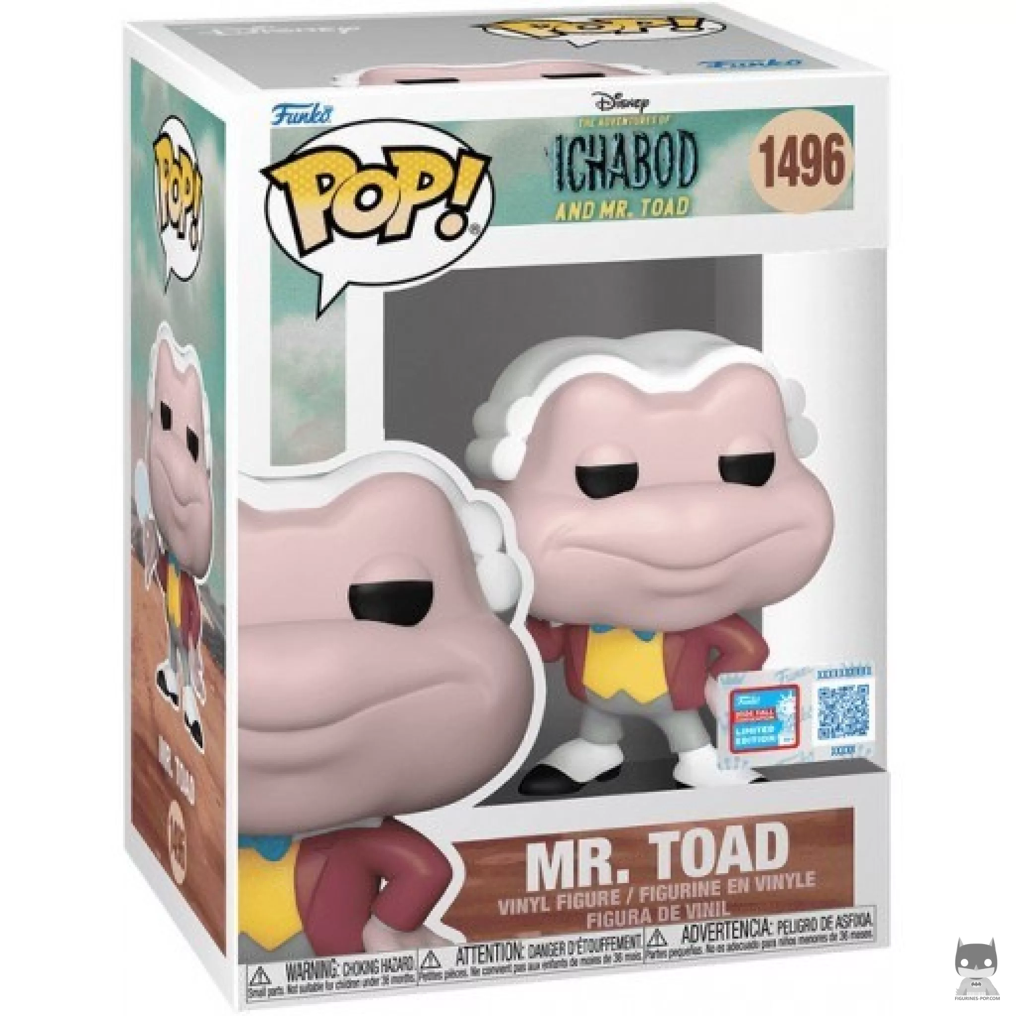 Figura Funko Pop! Señor Sapo en su caja