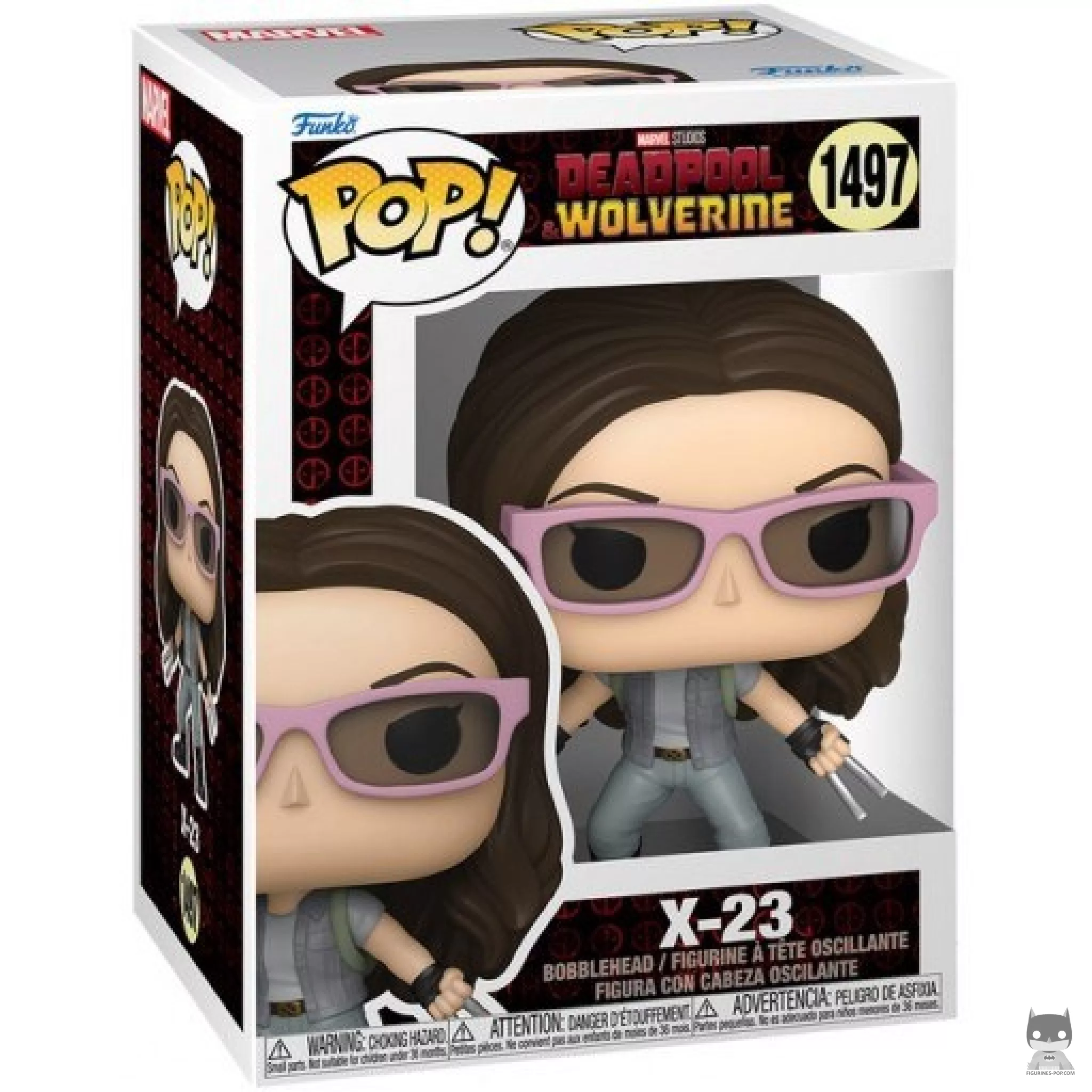 Figura Funko Pop! X-23 en su caja