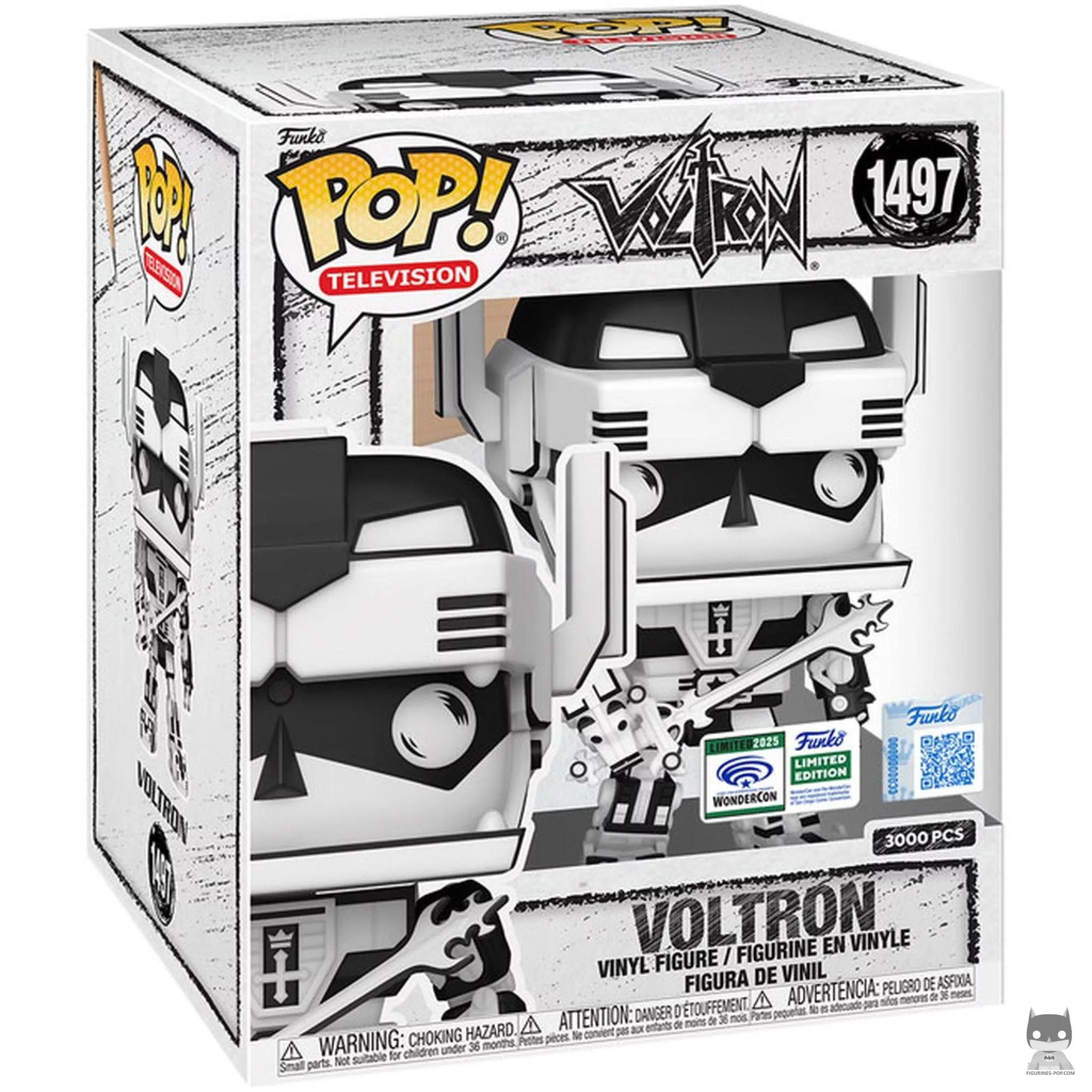 Figura Funko Pop! Voltron en su caja