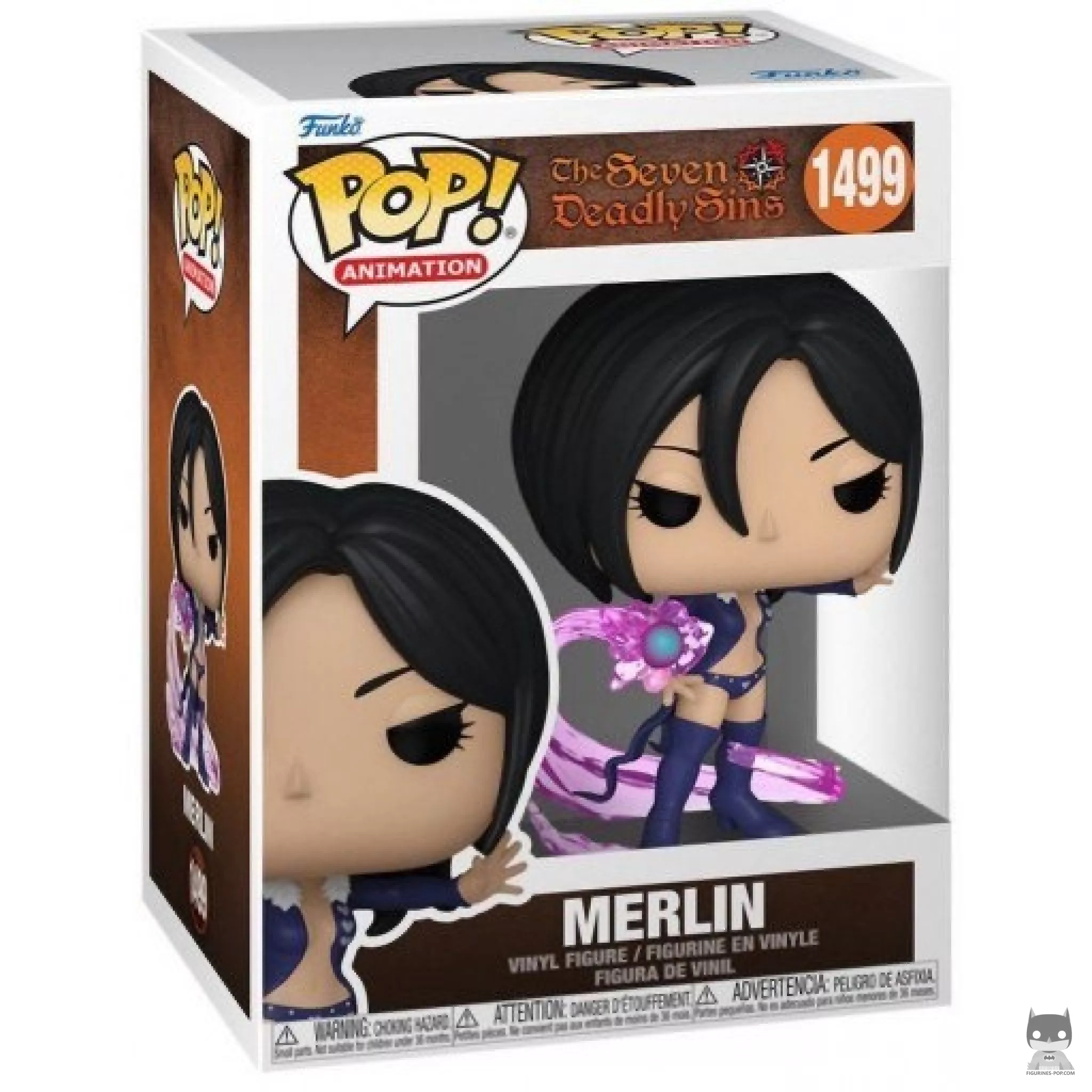 Figura Funko Pop! Merlin en su caja