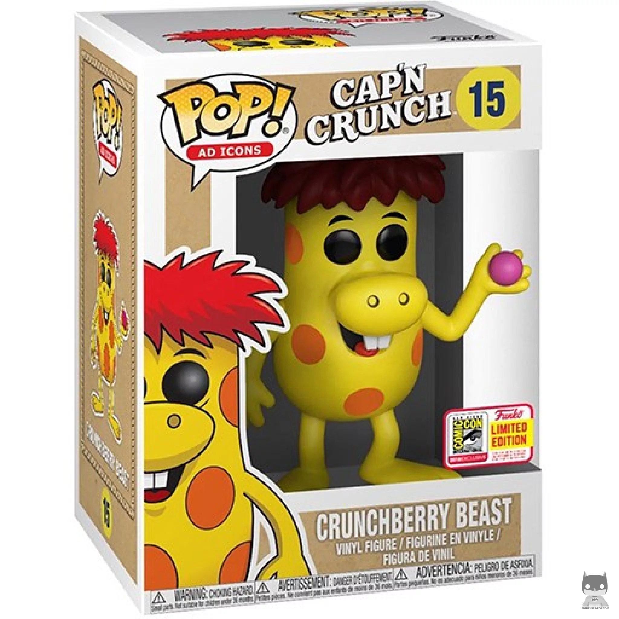 Figura Funko Pop! Crunchberry Beast en su caja