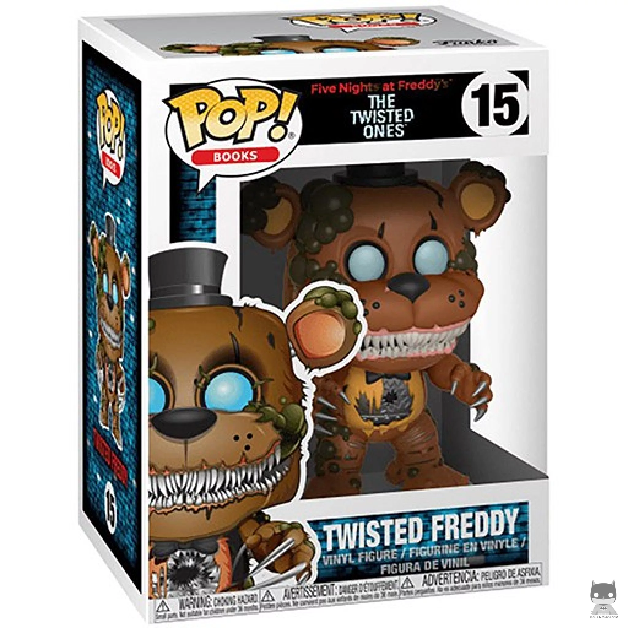 Figura Funko Pop! Freddy Fazbear (Twisted) en su caja