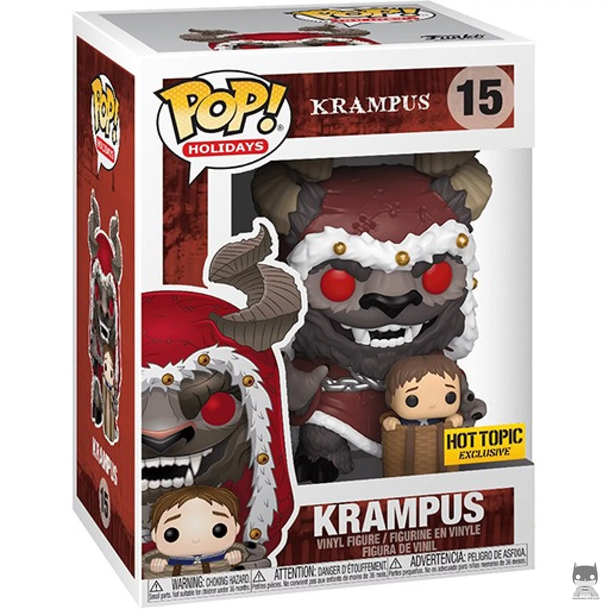 Figura Funko Pop! Krampus en su caja