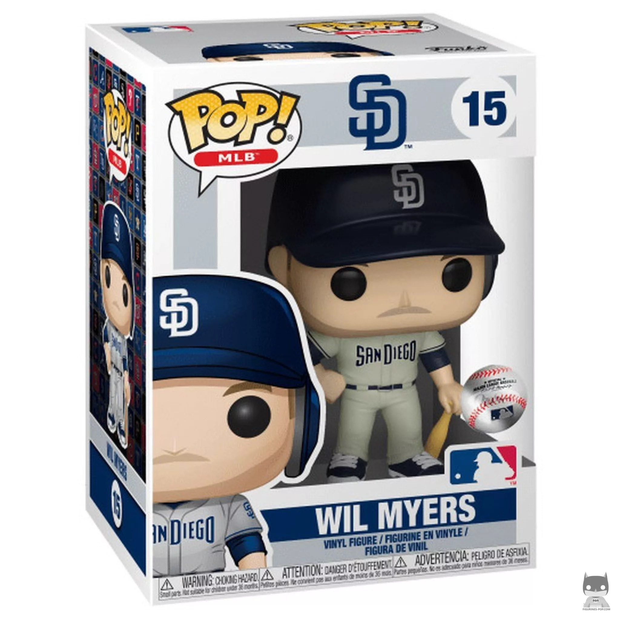 Figura Funko Pop! Wil Myers en su caja
