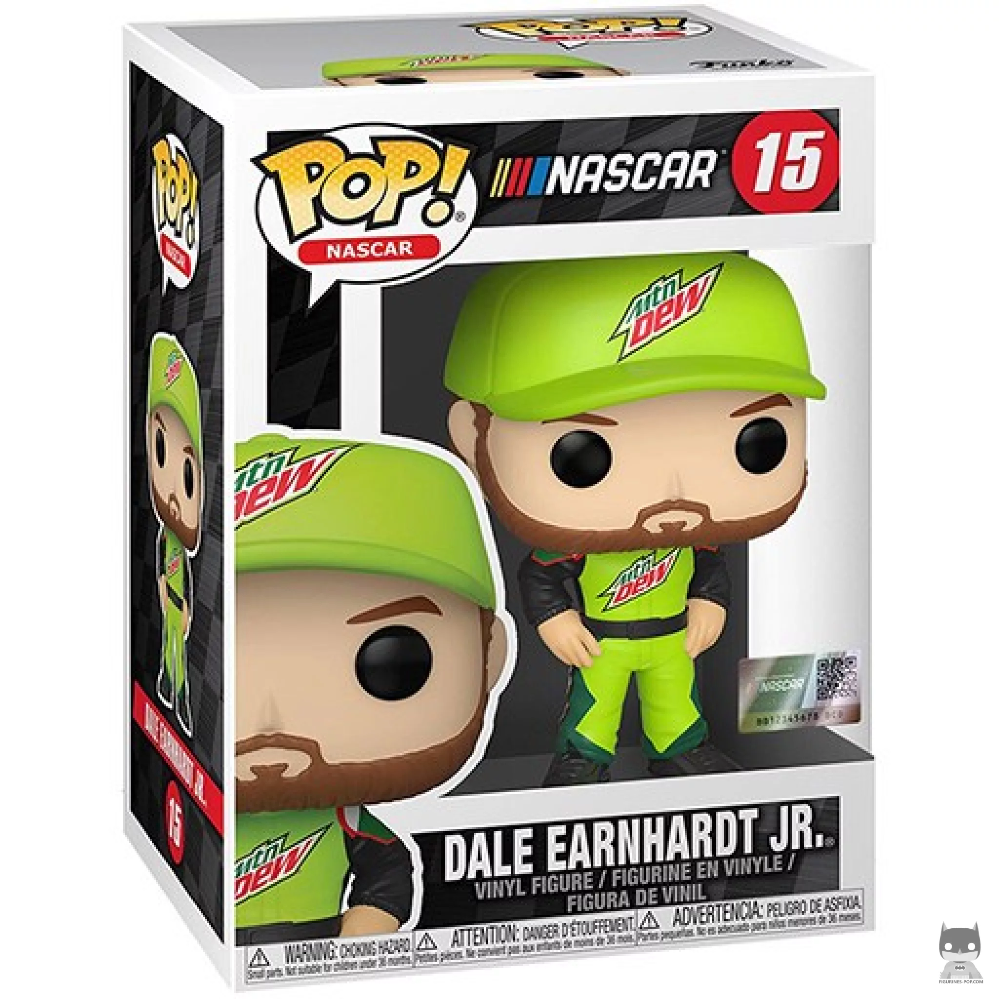 Figura Funko Pop! Dale Earnhardt Jr en su caja
