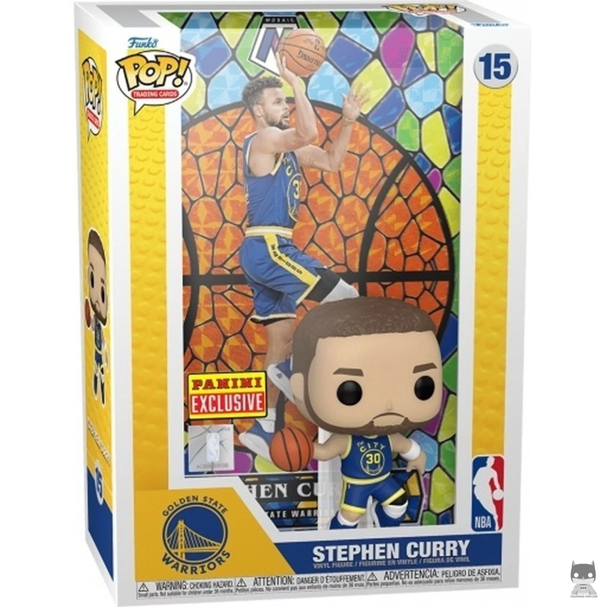 Figura Funko Pop! Stephen Curry (Mosaico) en su caja