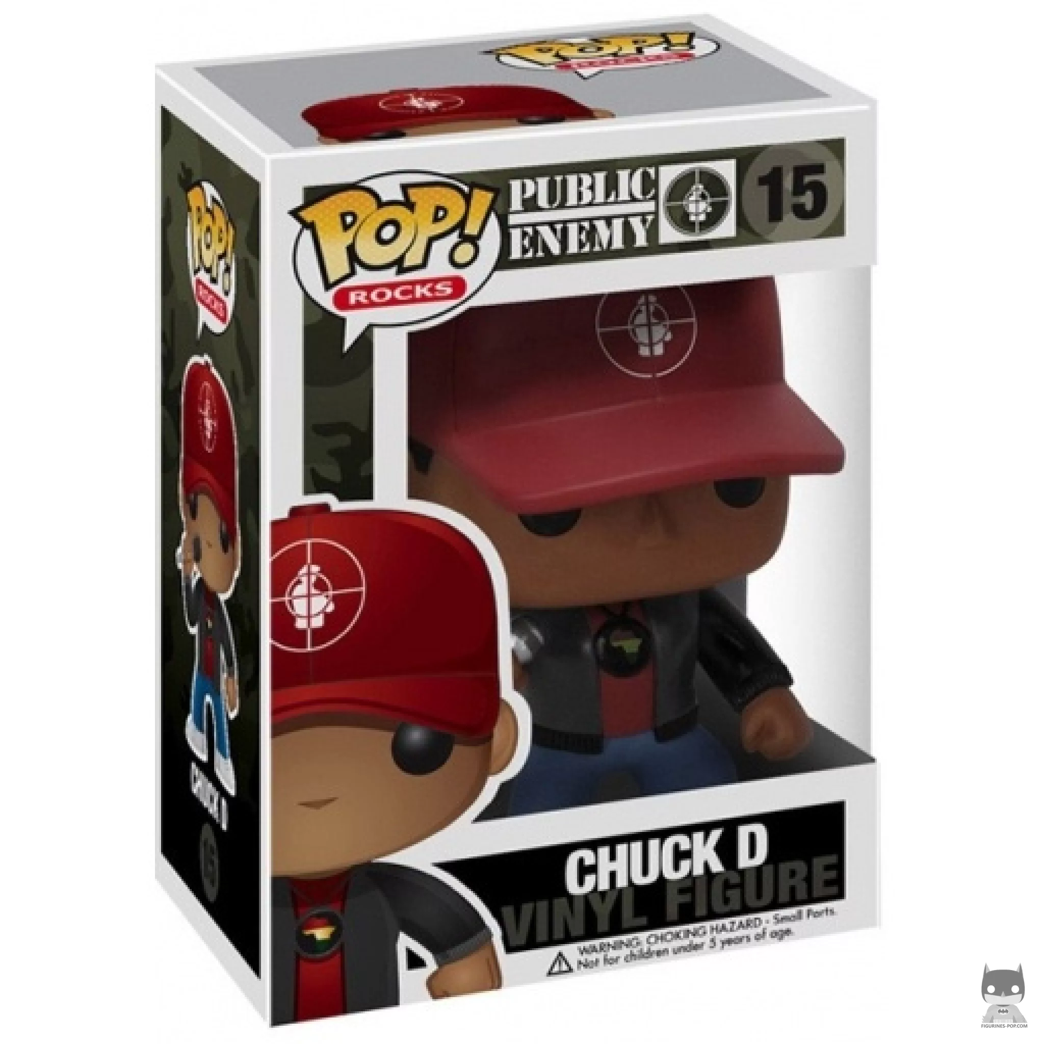 Figura Funko Pop! Chuck D en su caja