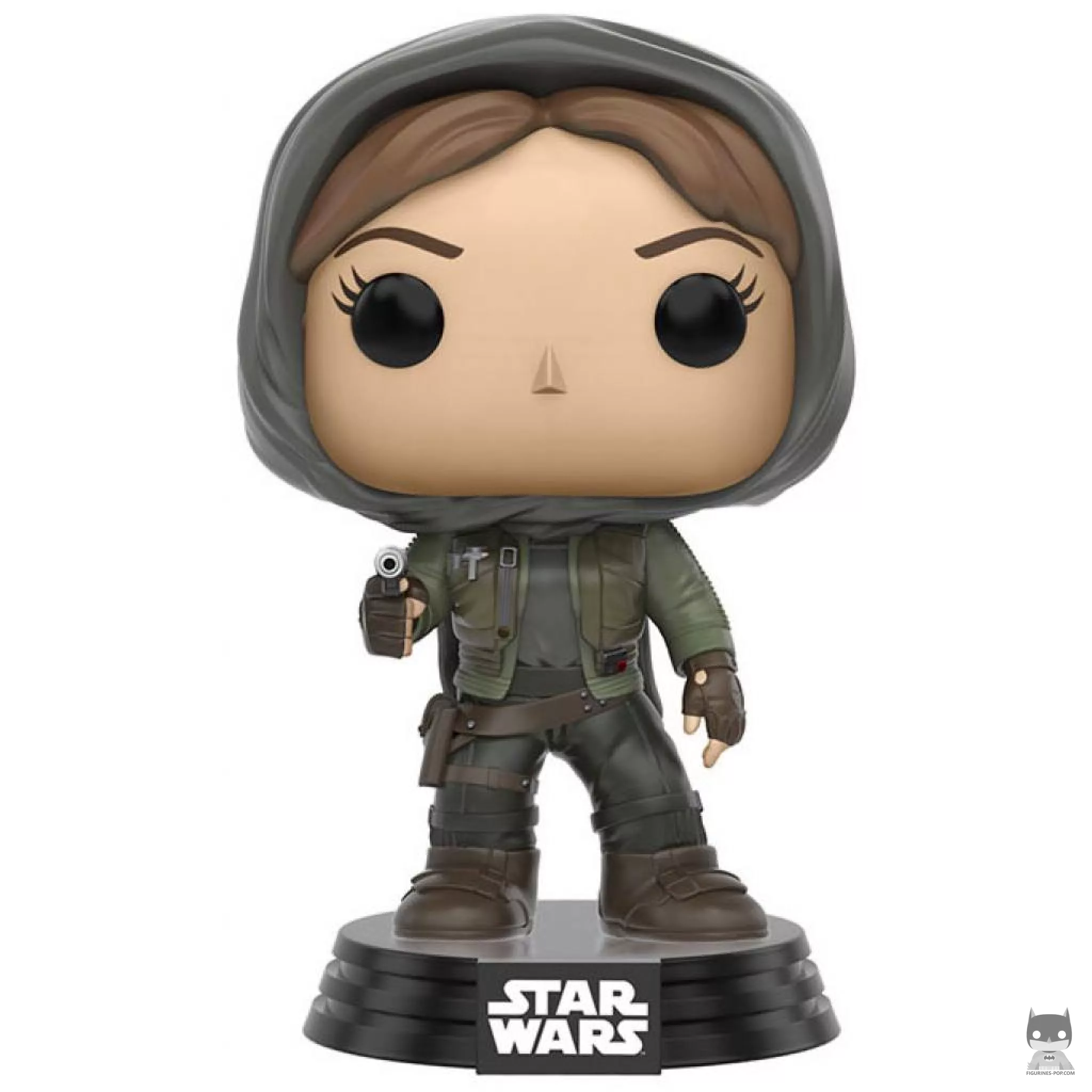 Figura Funko Pop! Jyn Erso con capucha (Rogue One: Una historia de Star Wars)