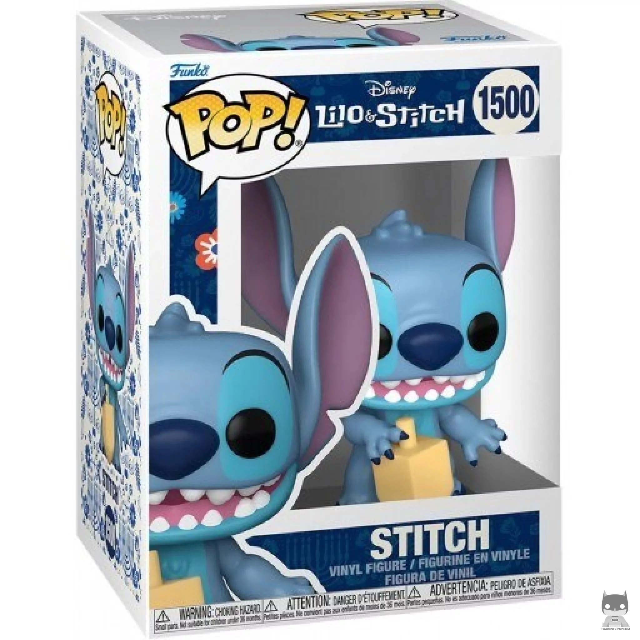 Figura Funko Pop! Stitch Janucá en su caja