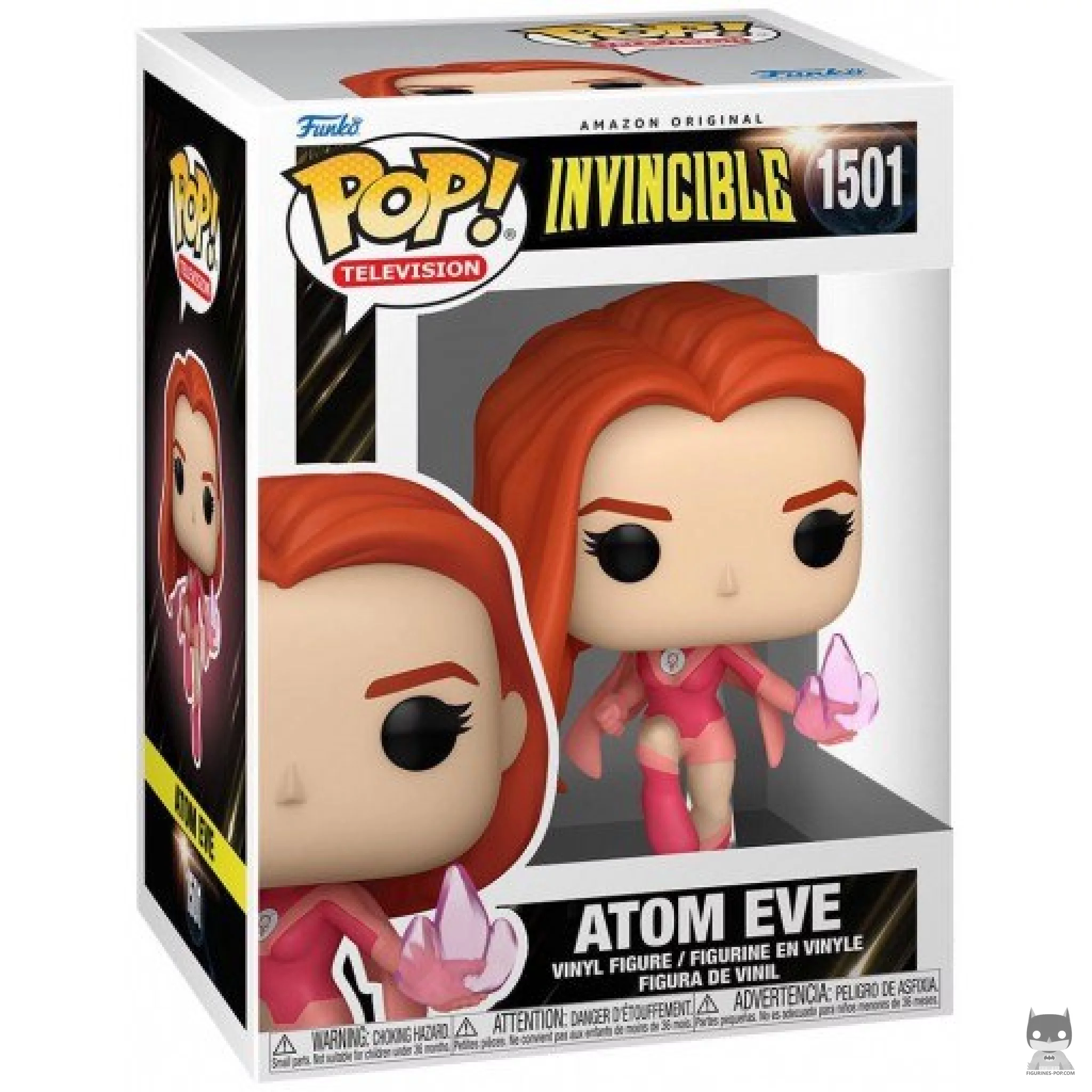 Figura Funko Pop! Atom Eve en su caja