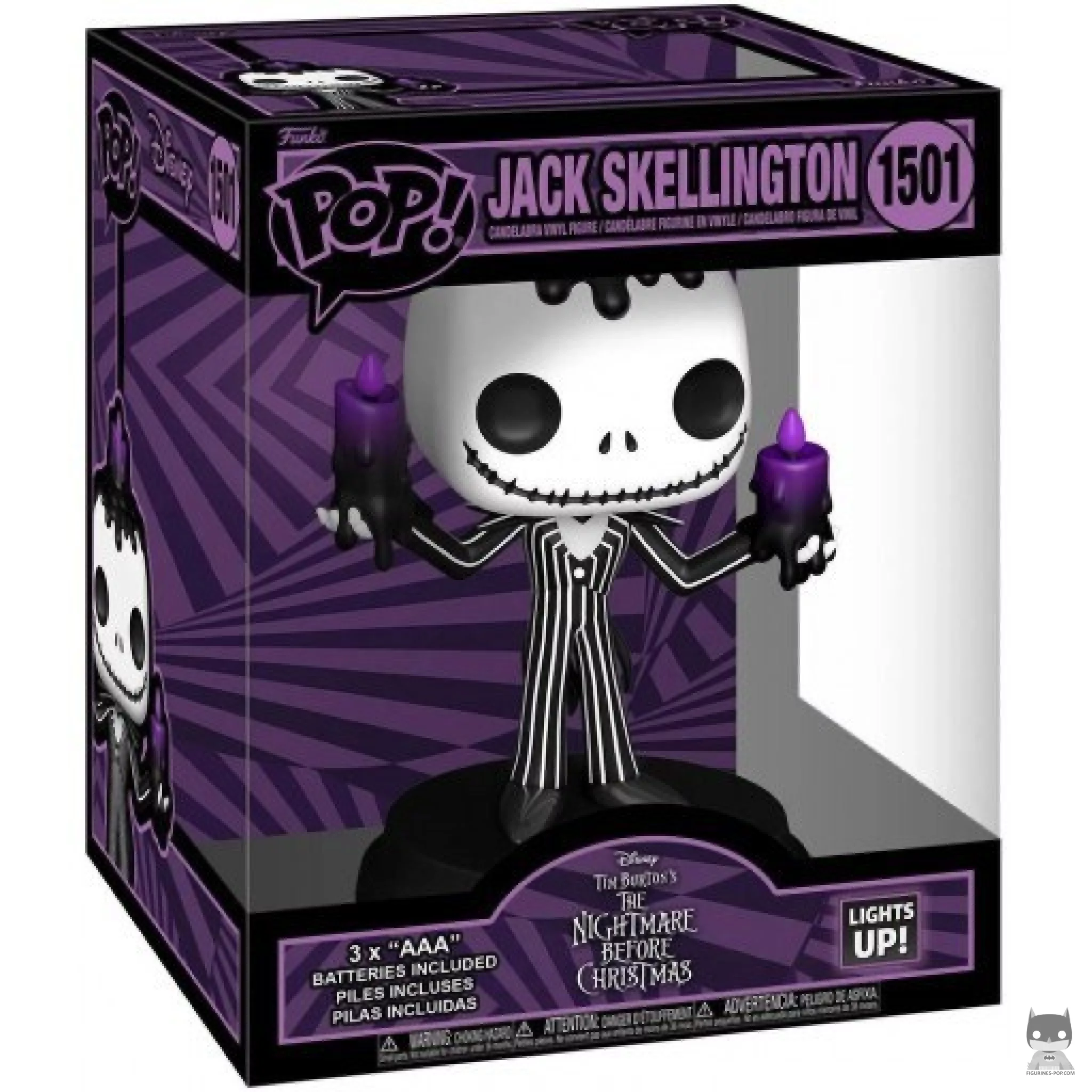 Figura Funko Pop! Jack Skellington (Supersized) en su caja