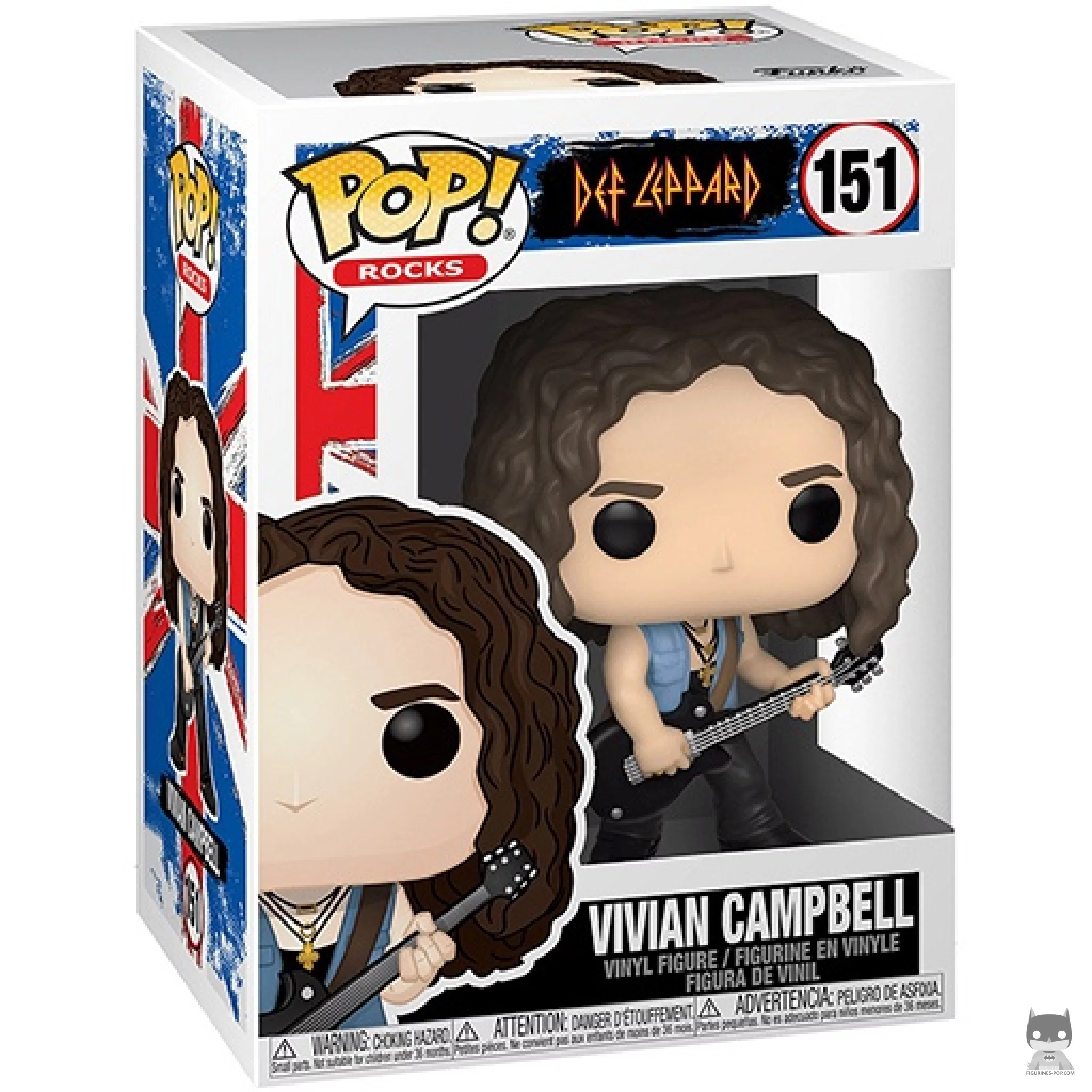 Figura Funko Pop! Vivian Campbell en su caja