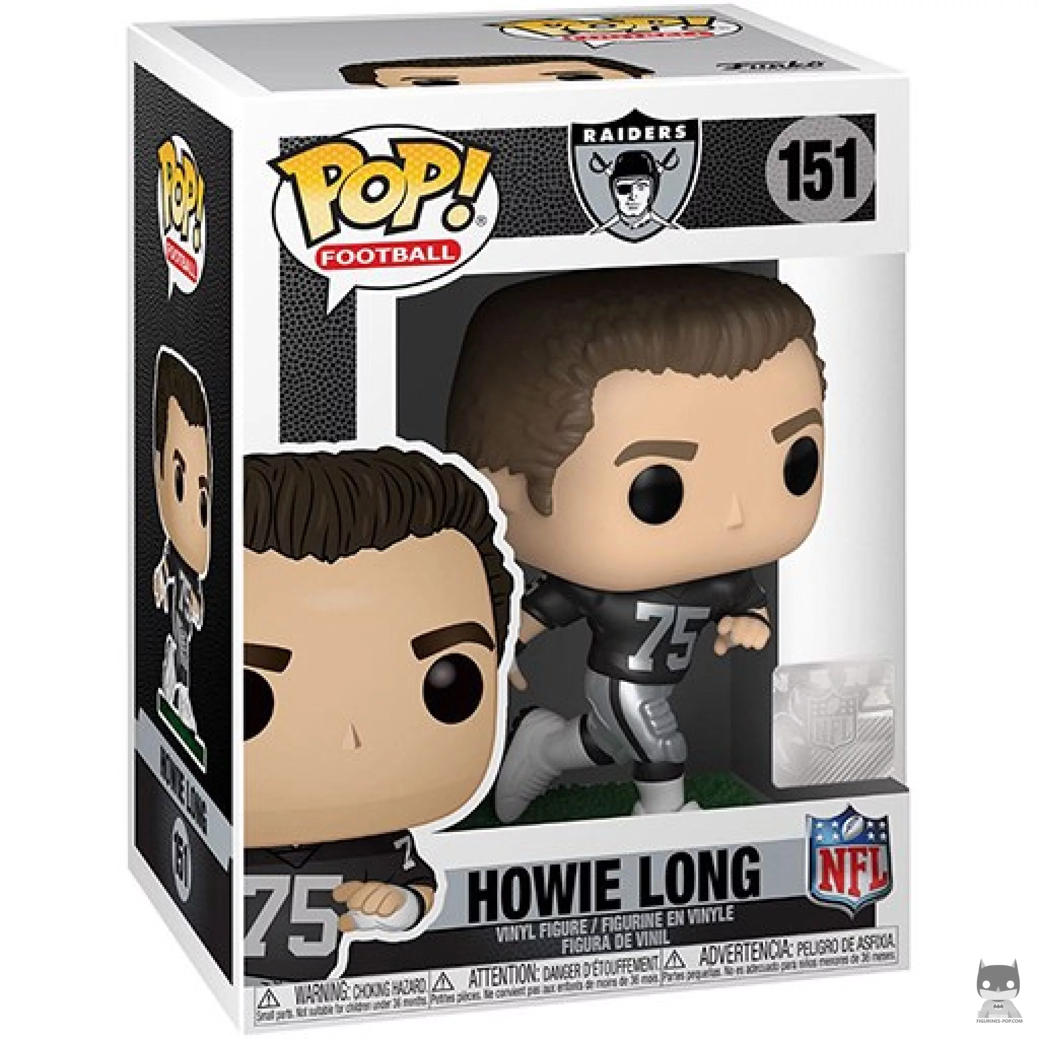 Figura Funko Pop! Howie Long en su caja