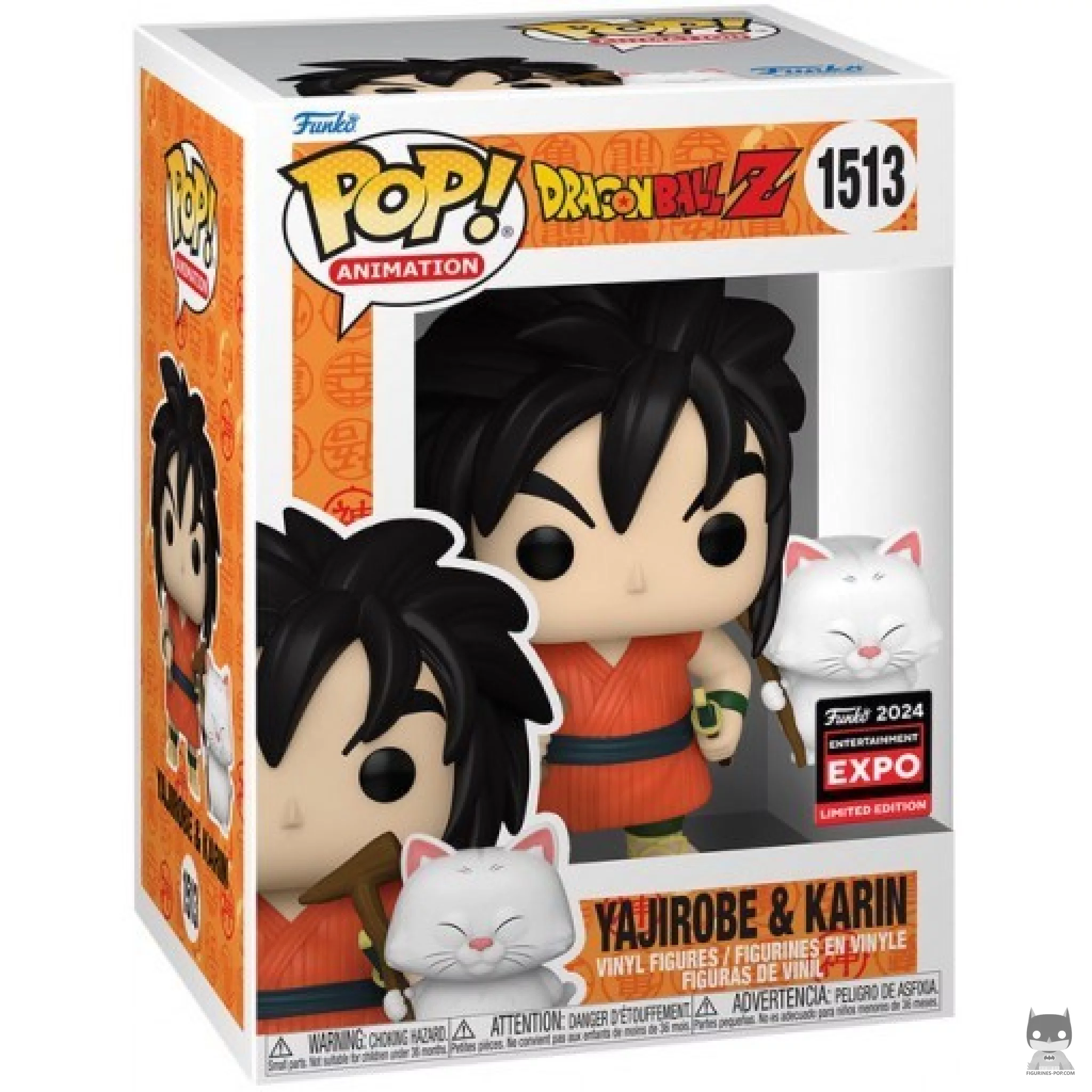 Figura Funko Pop! Yajirobe & Karin en su caja