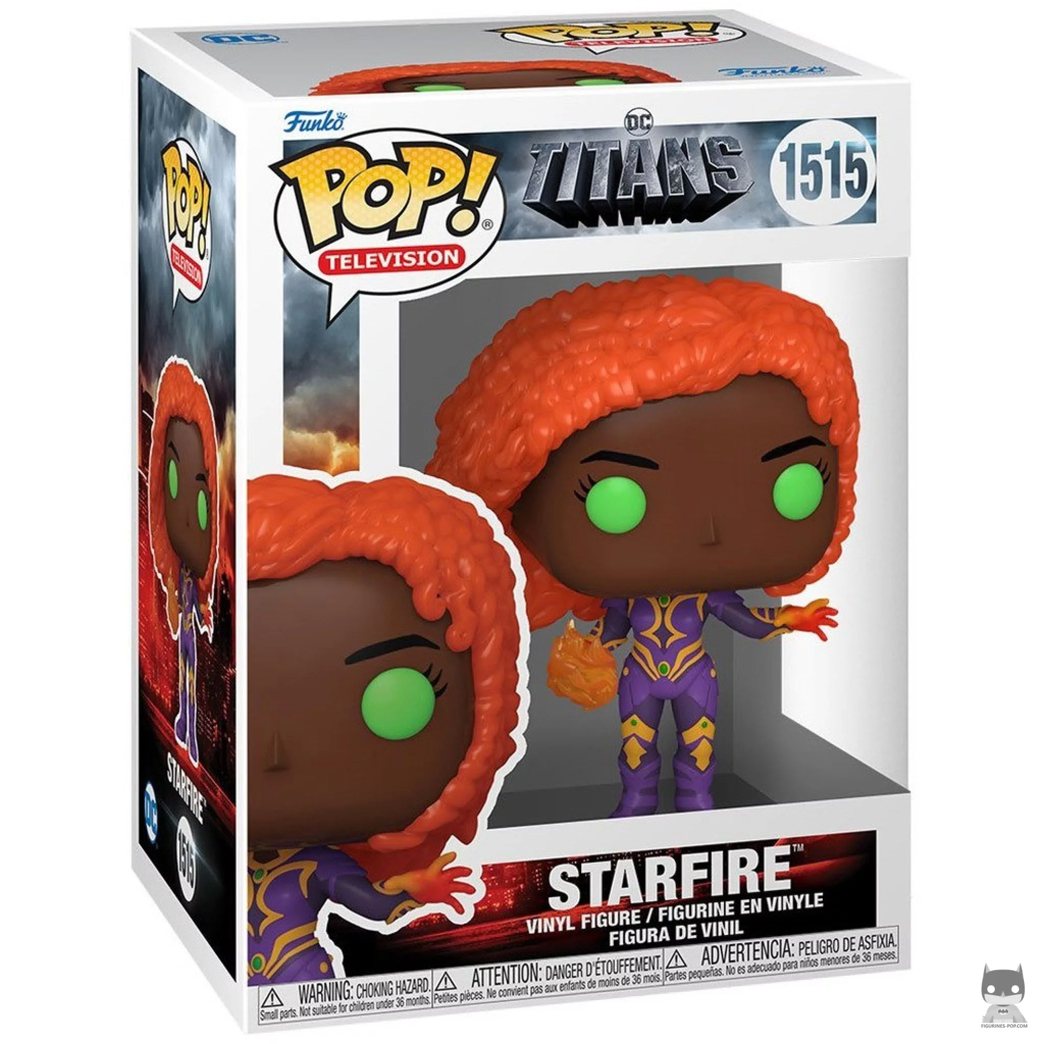 Figura Funko Pop! Starfire en su caja
