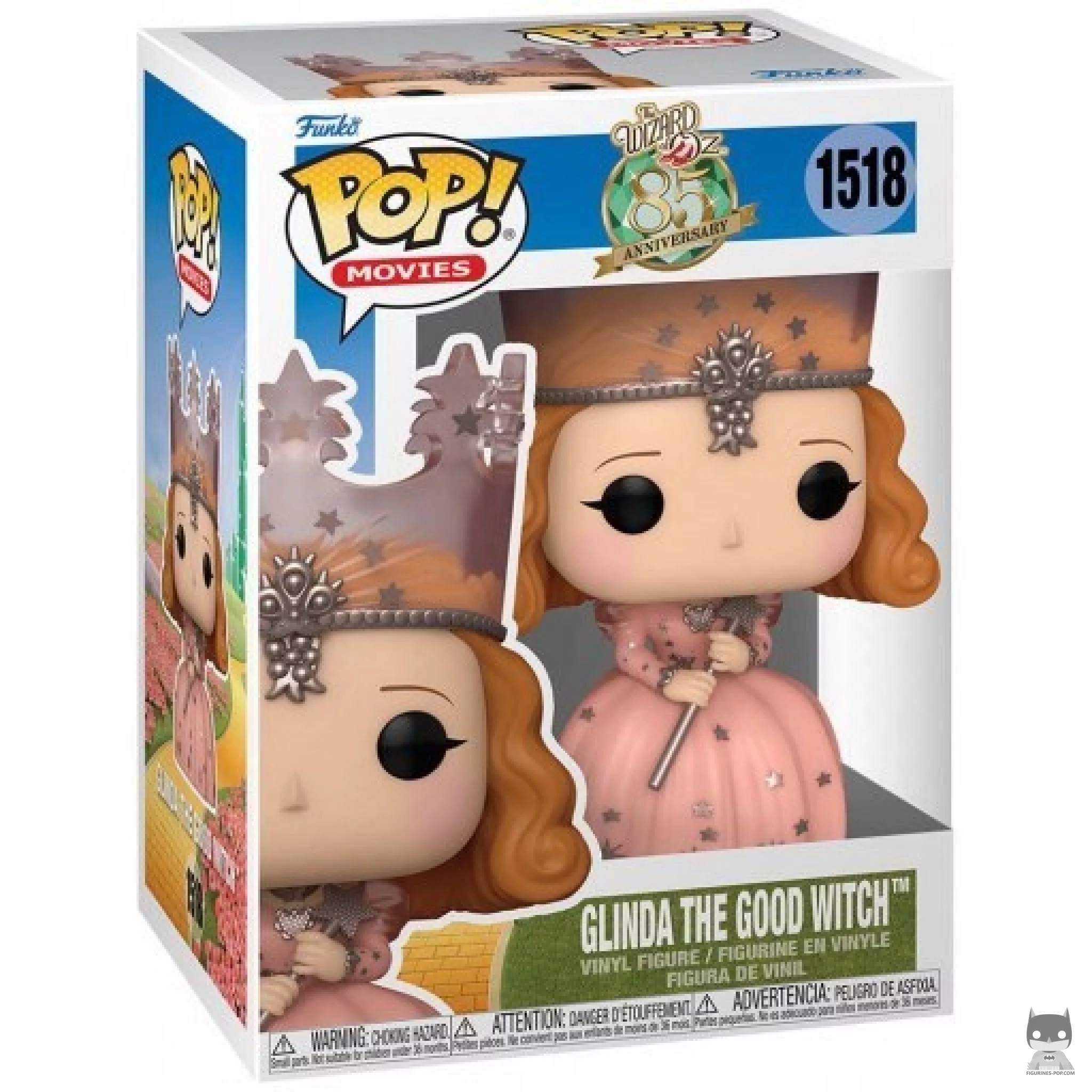 Figura Funko Pop! Glinda, la Bruja Buena en su caja