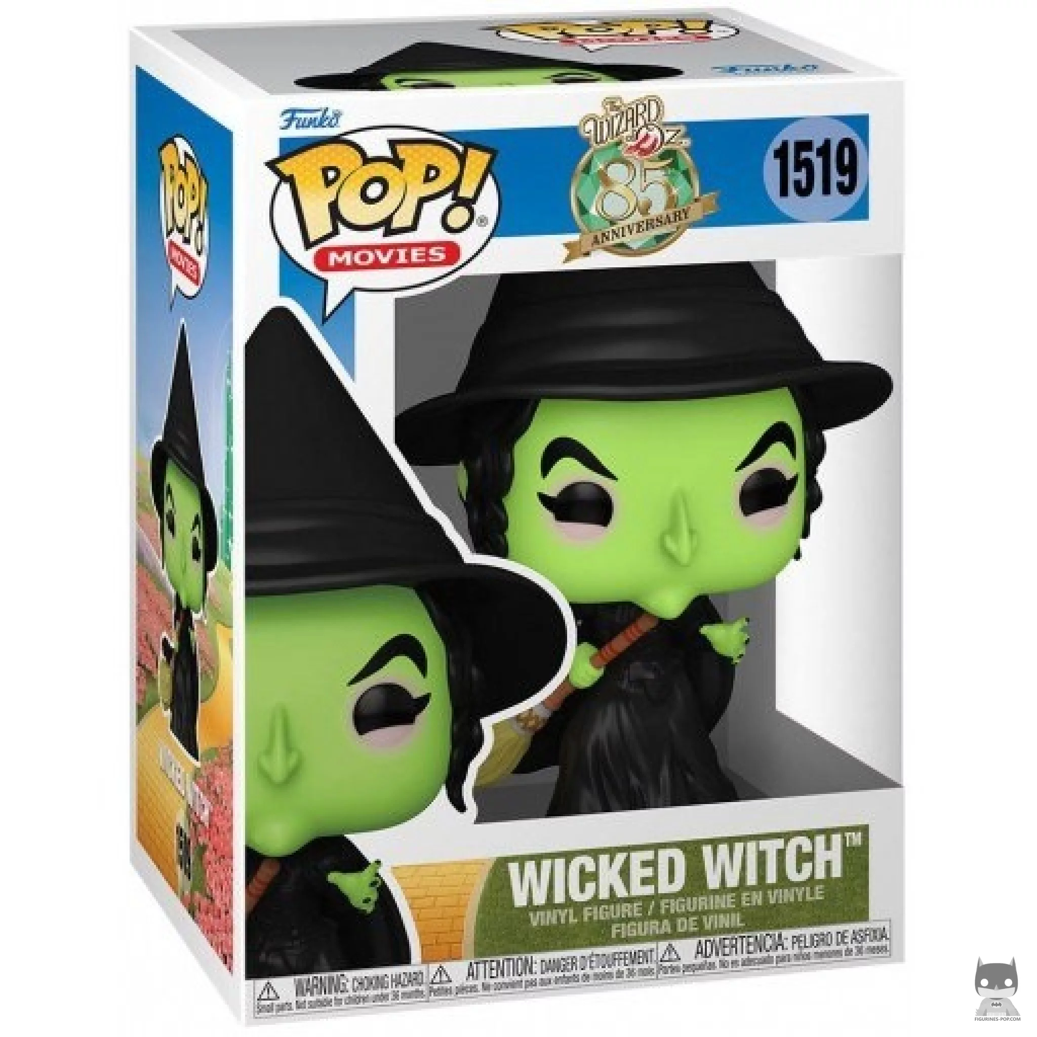 Figura Funko Pop! Bruja Mala del Oeste en su caja