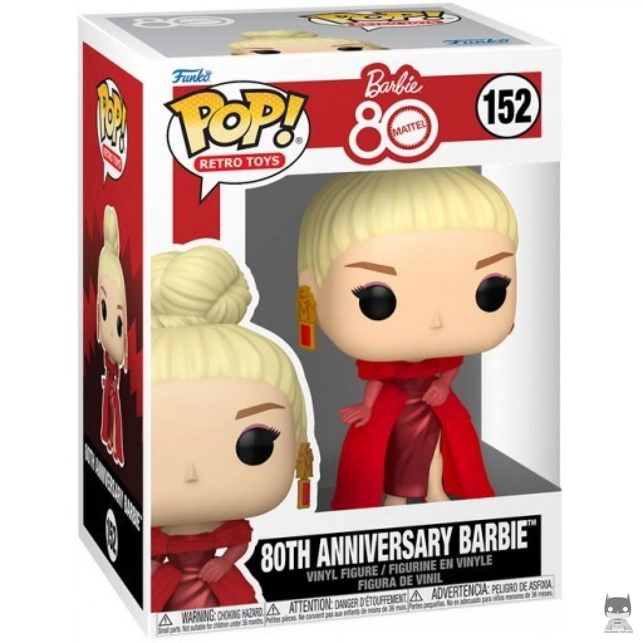 Figura Funko Pop! Barbie 80 aniversario en su caja