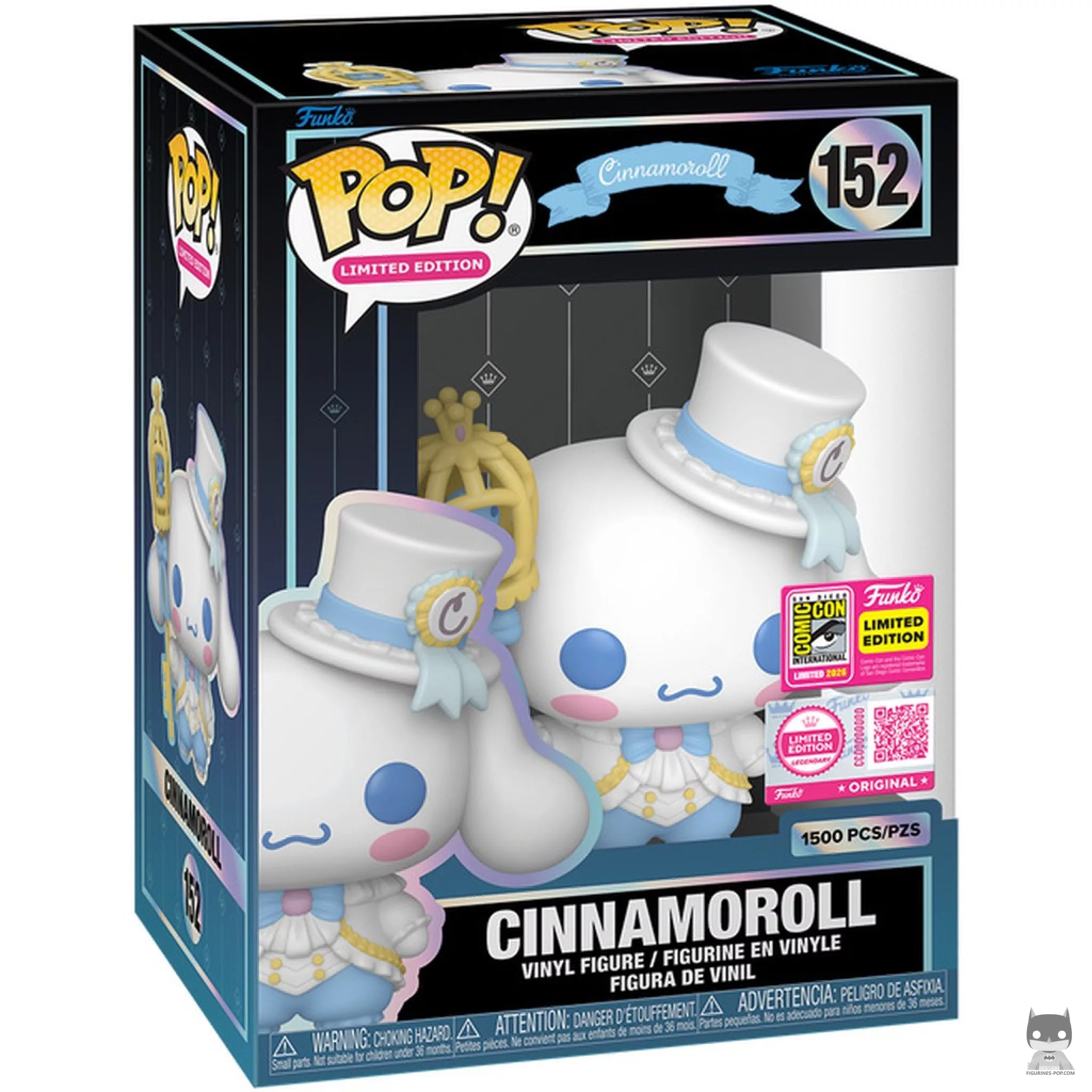Figura Funko Pop! Cinnamoroll (Príncipe) en su caja