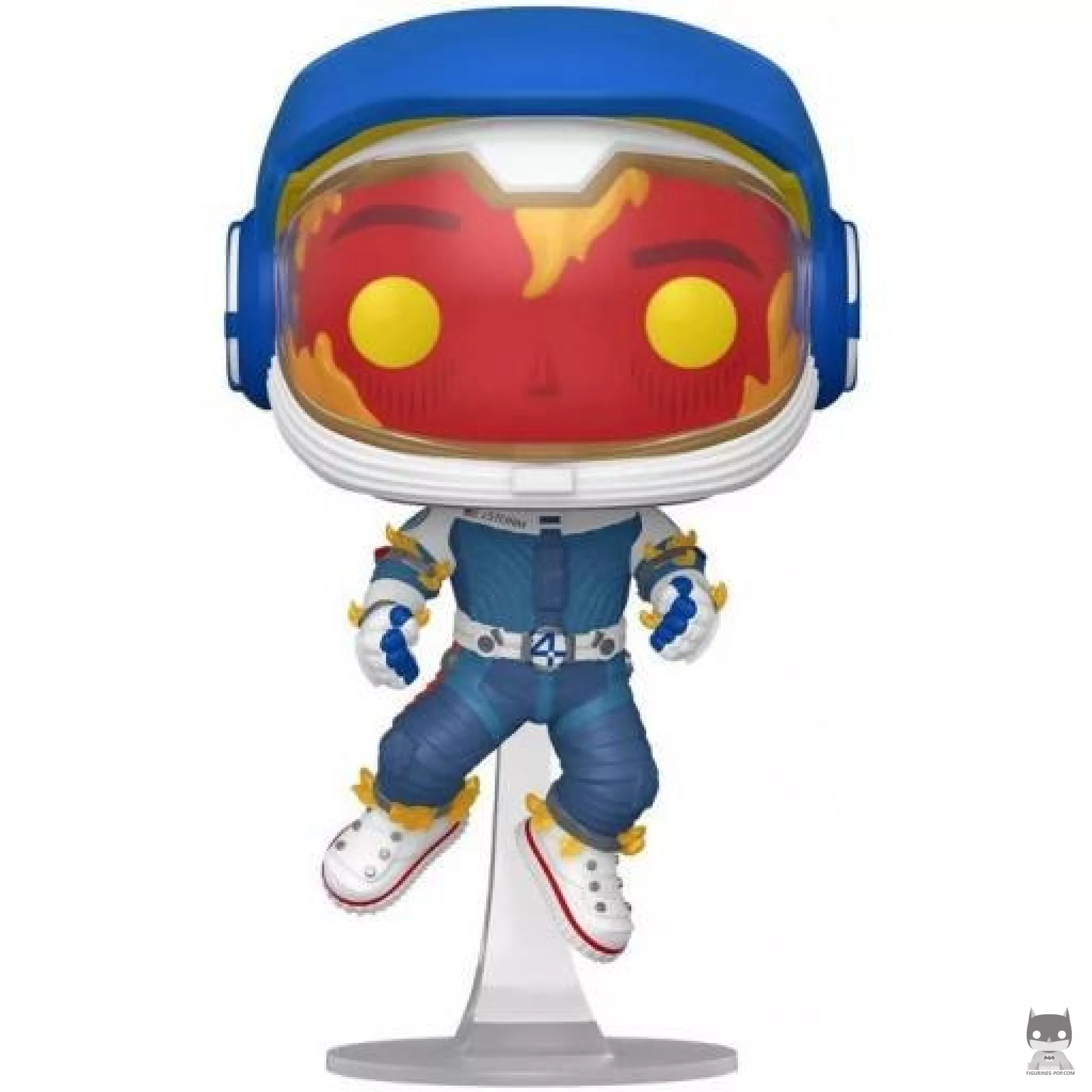 Figura Funko Pop! Antorcha Humana (Traje de astronauta) (Los 4 Fantásticos: Primeros pasos)