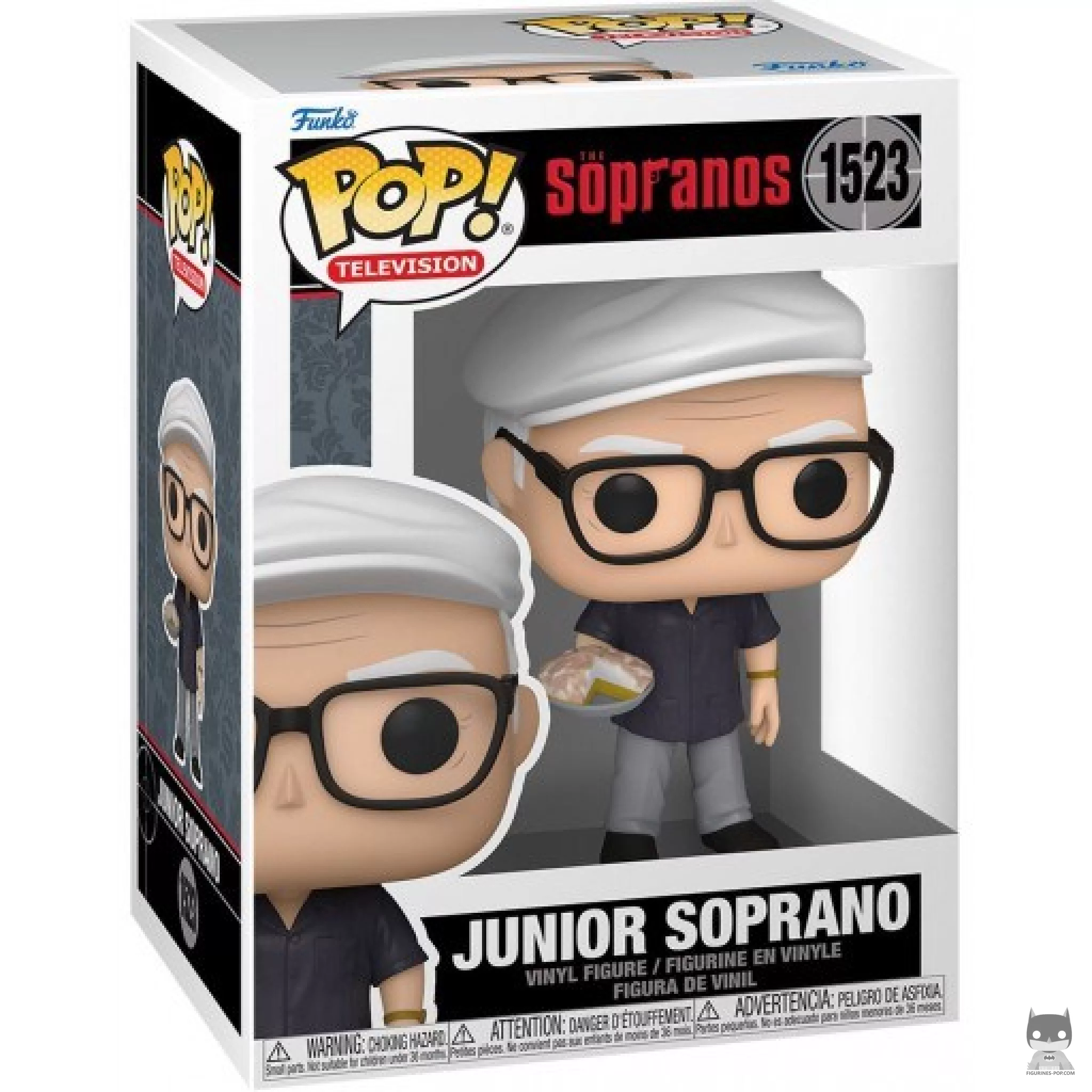 Figura Funko Pop! Junior Soprano en su caja