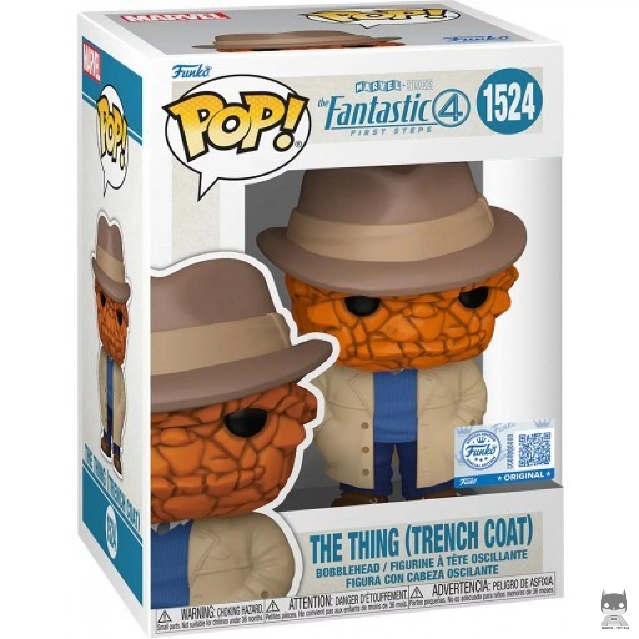 Figura Funko Pop! La Cosa (Gabardina) en su caja