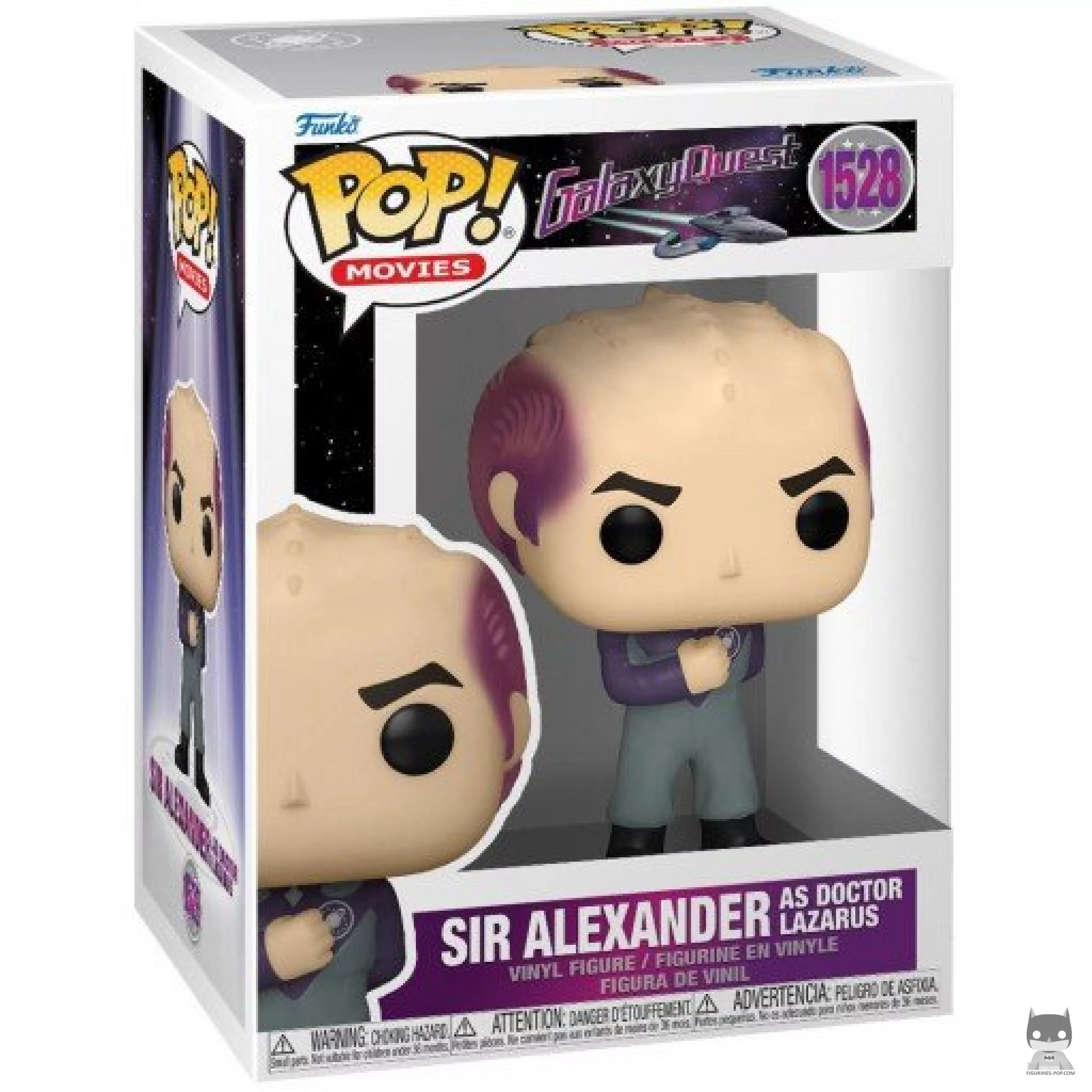 Figura Funko Pop! Sir Alexander como el doctor Lazarus en su caja